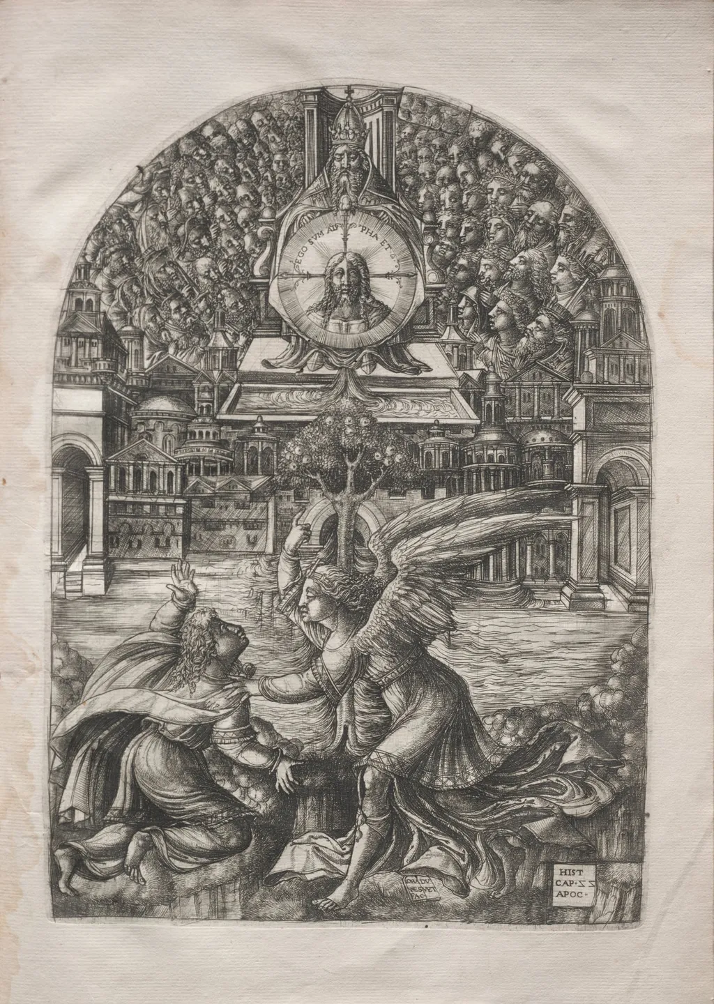 The Apocalypse:  The Angel Shows St. John the Fountain of Living Water, by Jean Duvet, 1551
