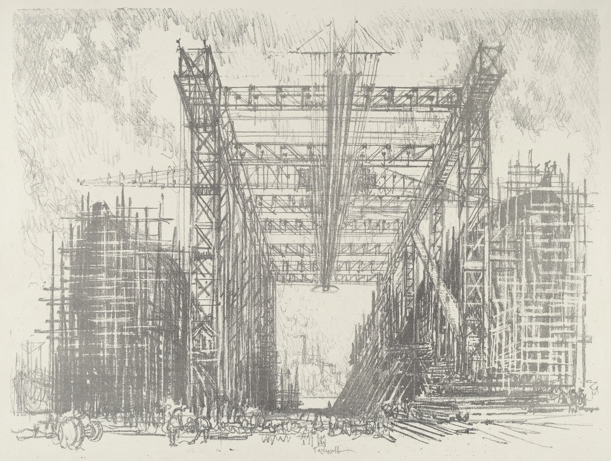 The Gantry, detail