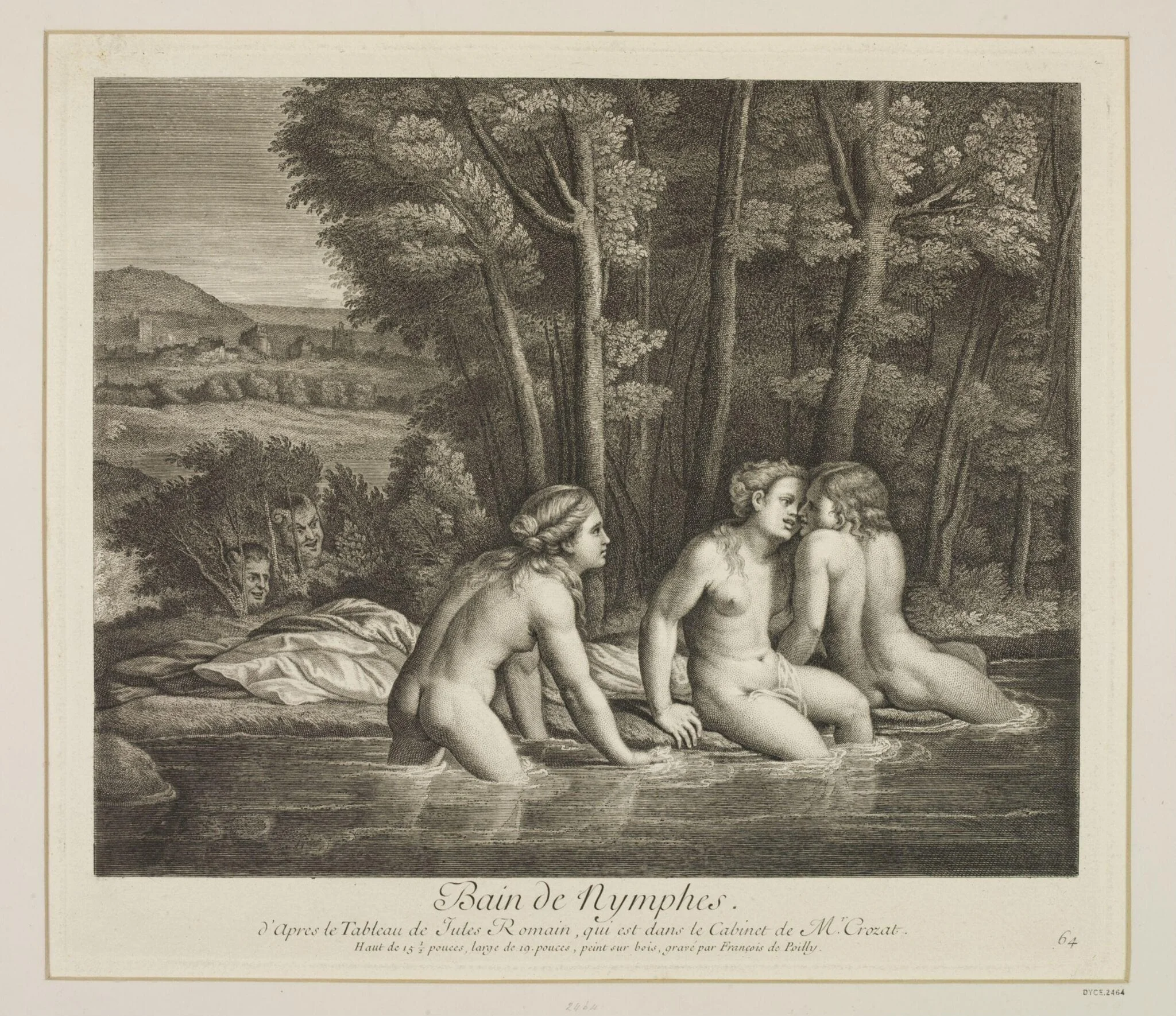 Nymphs Bathing, detail