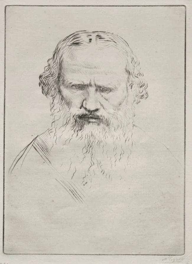 Tolstoi, detail