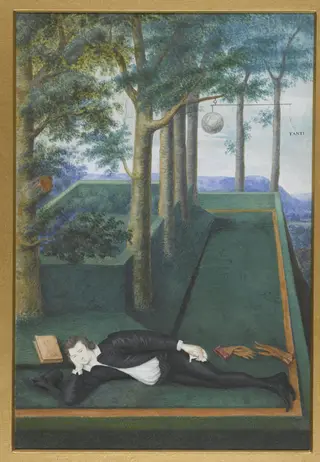 Henry Percy, 9th Earl of Northumberland, by Nicholas Hilliard, unspecified, 1596