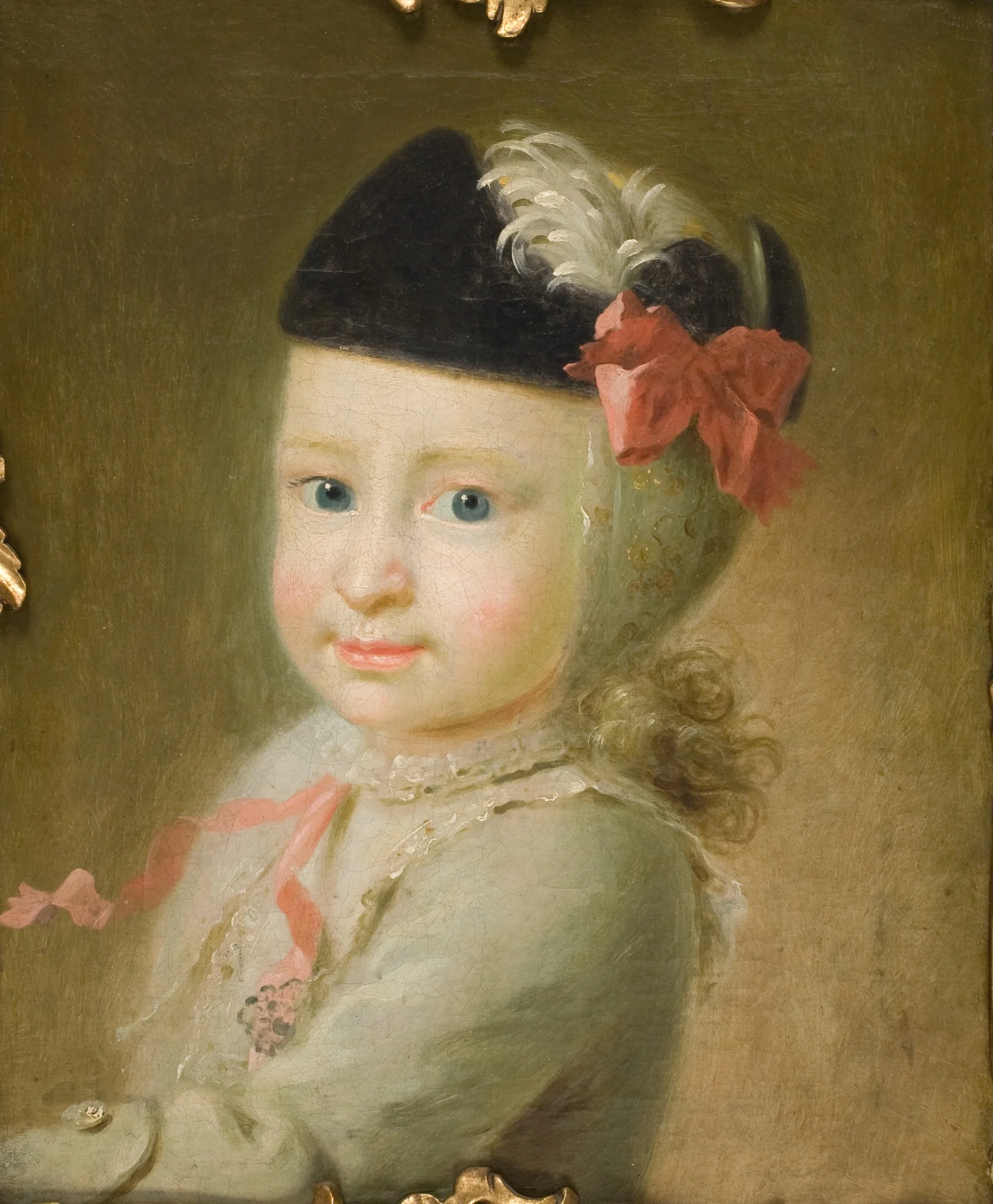 Portrait of Carl Christian Laurentius Birch, detail