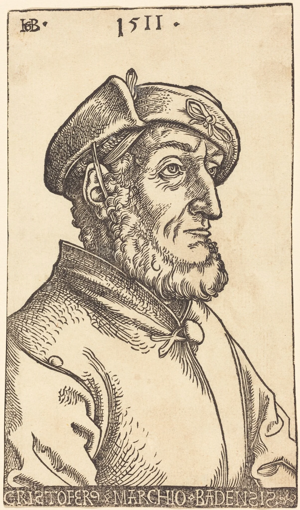 Christopher, Margrave of Baden, detail