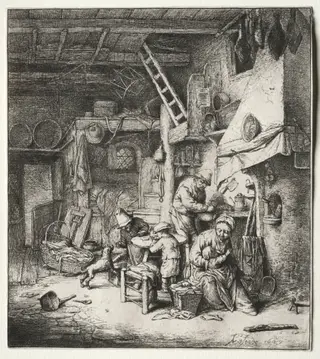 The Family, by Adriaen van Ostade, 1647