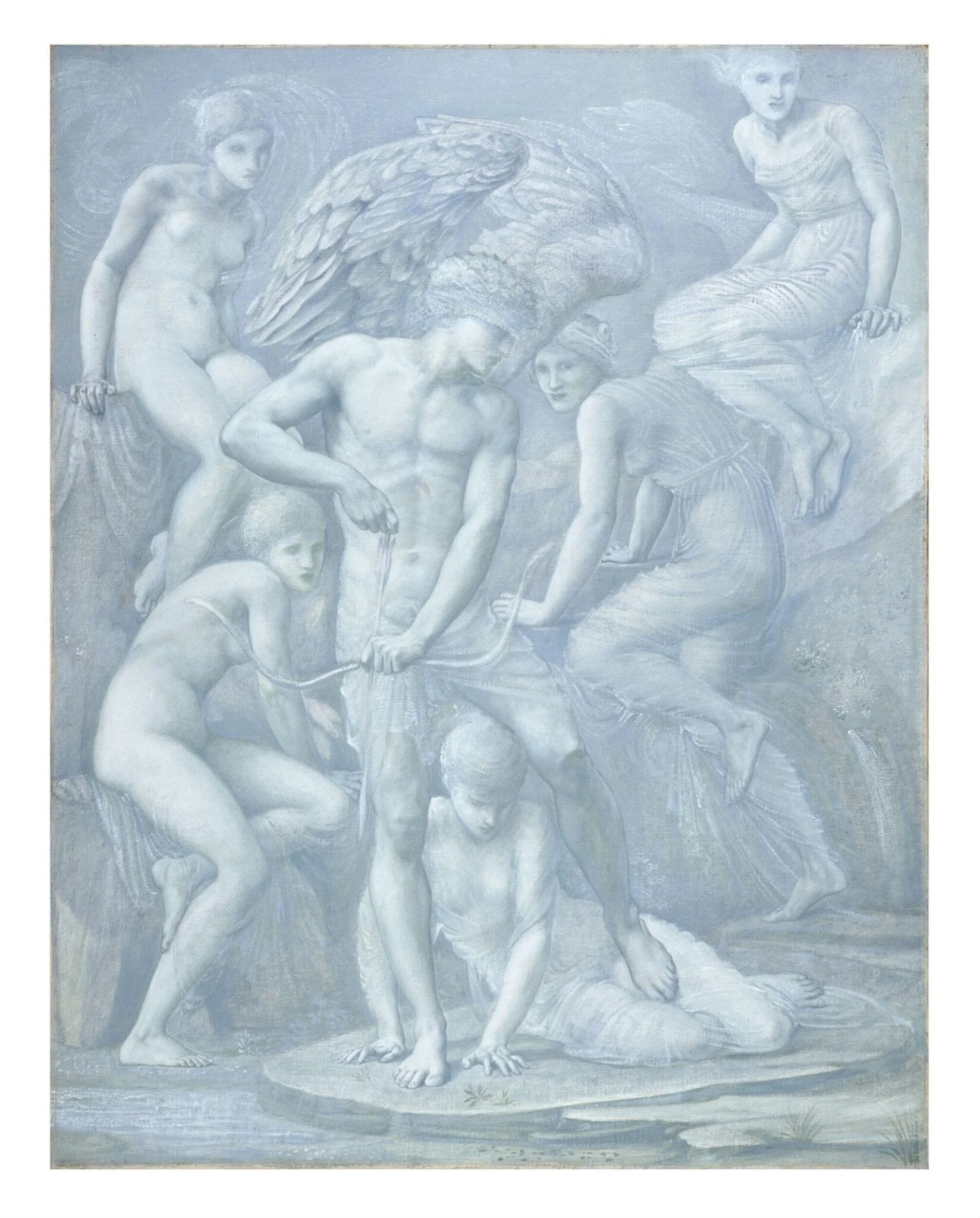 Cupid's Hunting Fields, detail