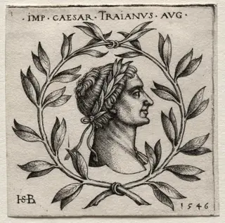 Trajan, by Sebald Beham, 1546
