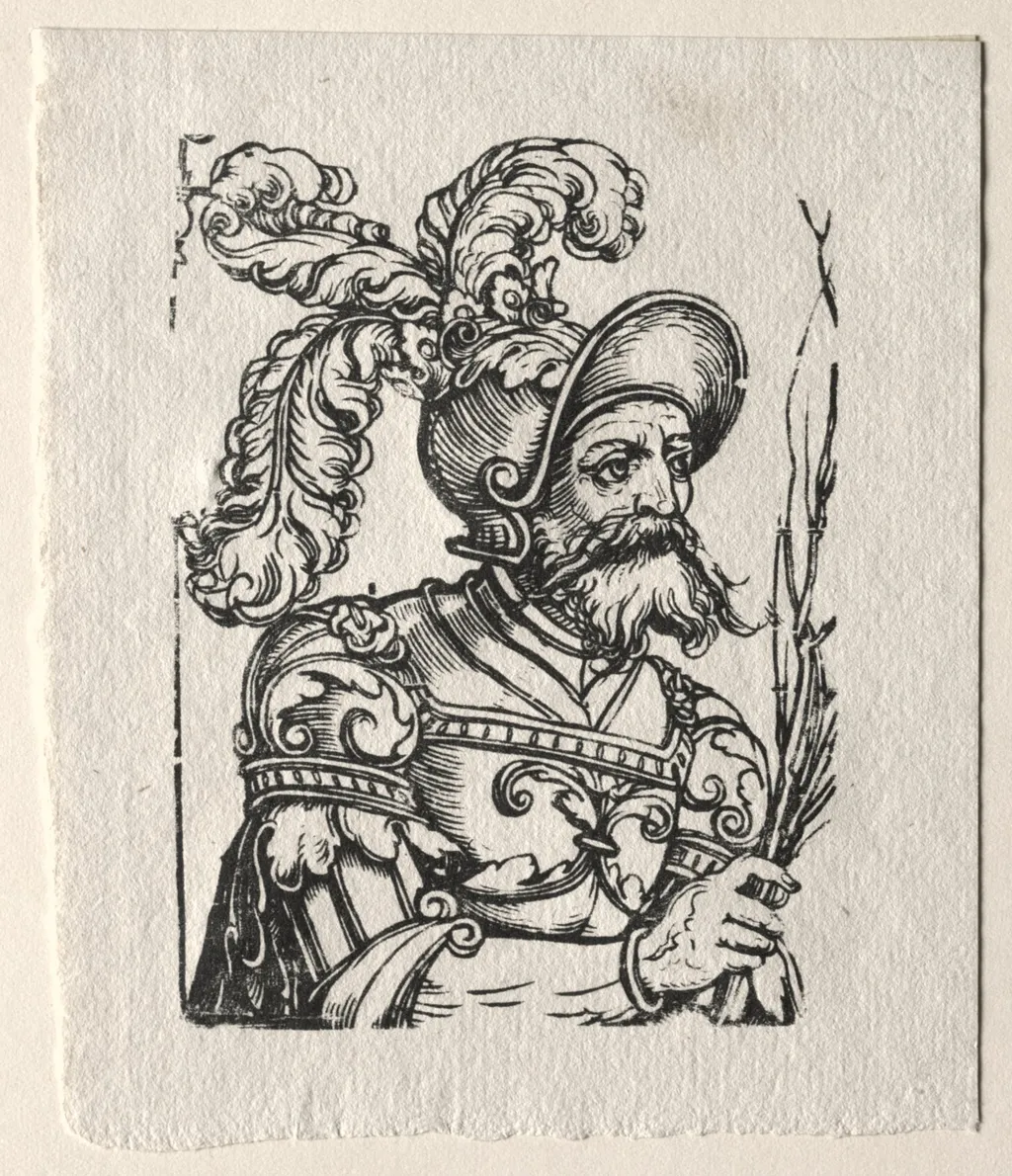Tyrants of the Old Testament:  Saul, by Georg Pencz, 1535