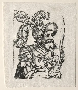 Tyrants of the Old Testament:  Saul, by Georg Pencz, 1535