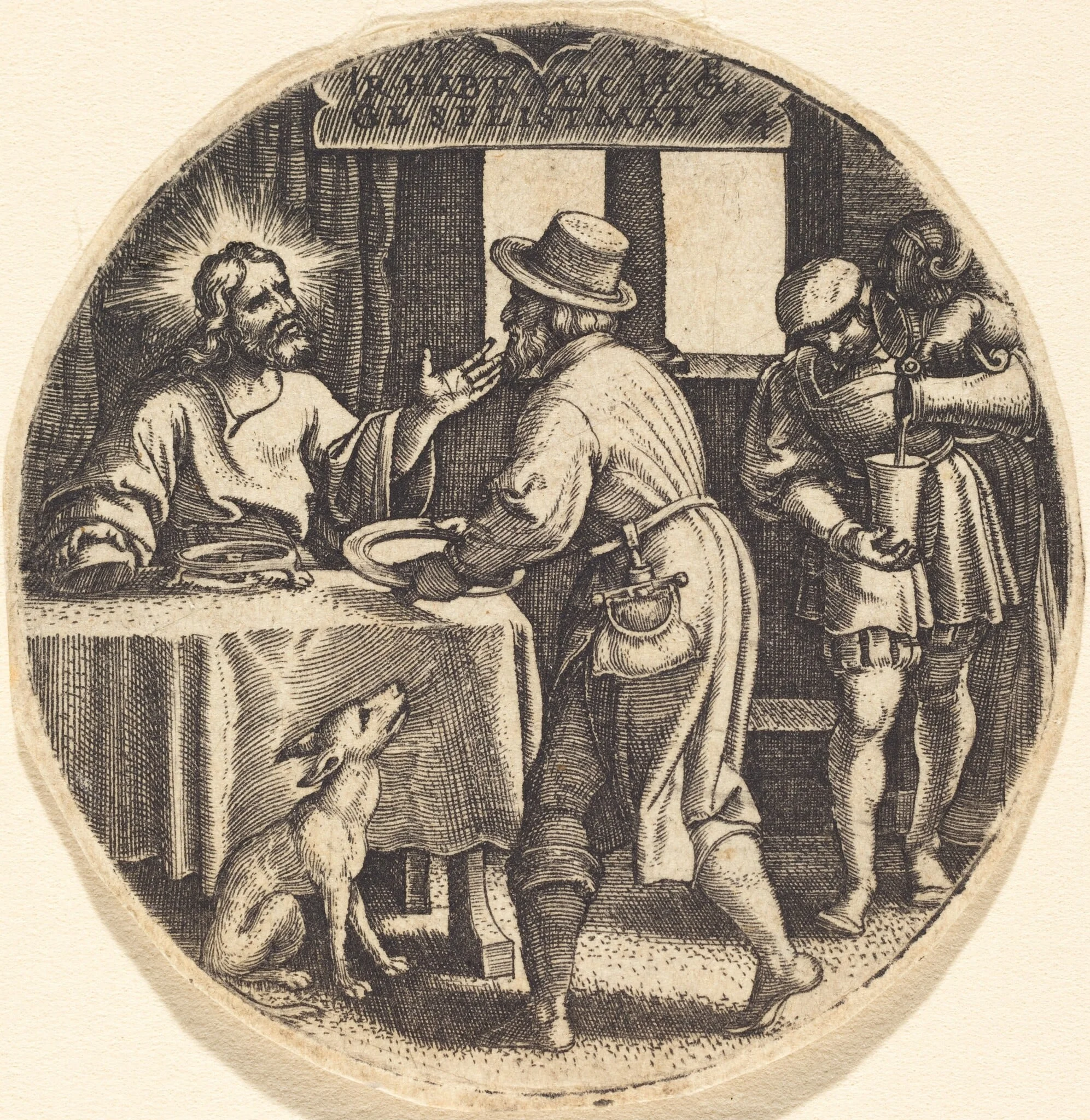 To Feed the Hungry, detail