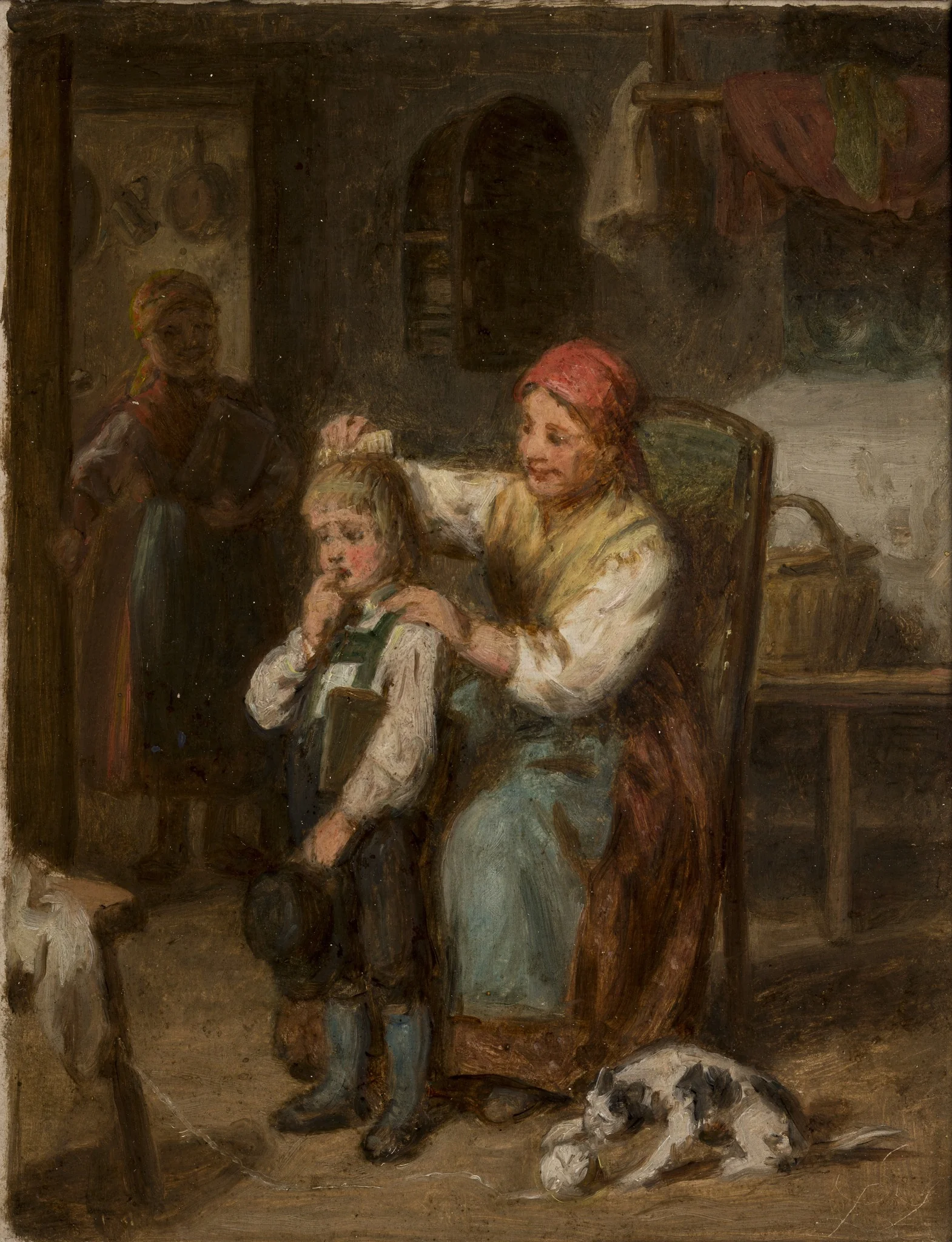 Preparation for School, detail