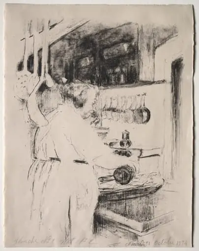 Cooking: The Cook, by Édouard Vuillard, 1934