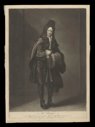 H Beard Print Collection, by J. McArdell, 1750