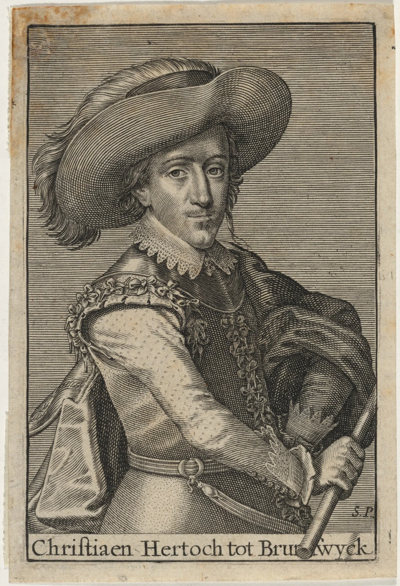 Christian, Duke of Brunswick, detail