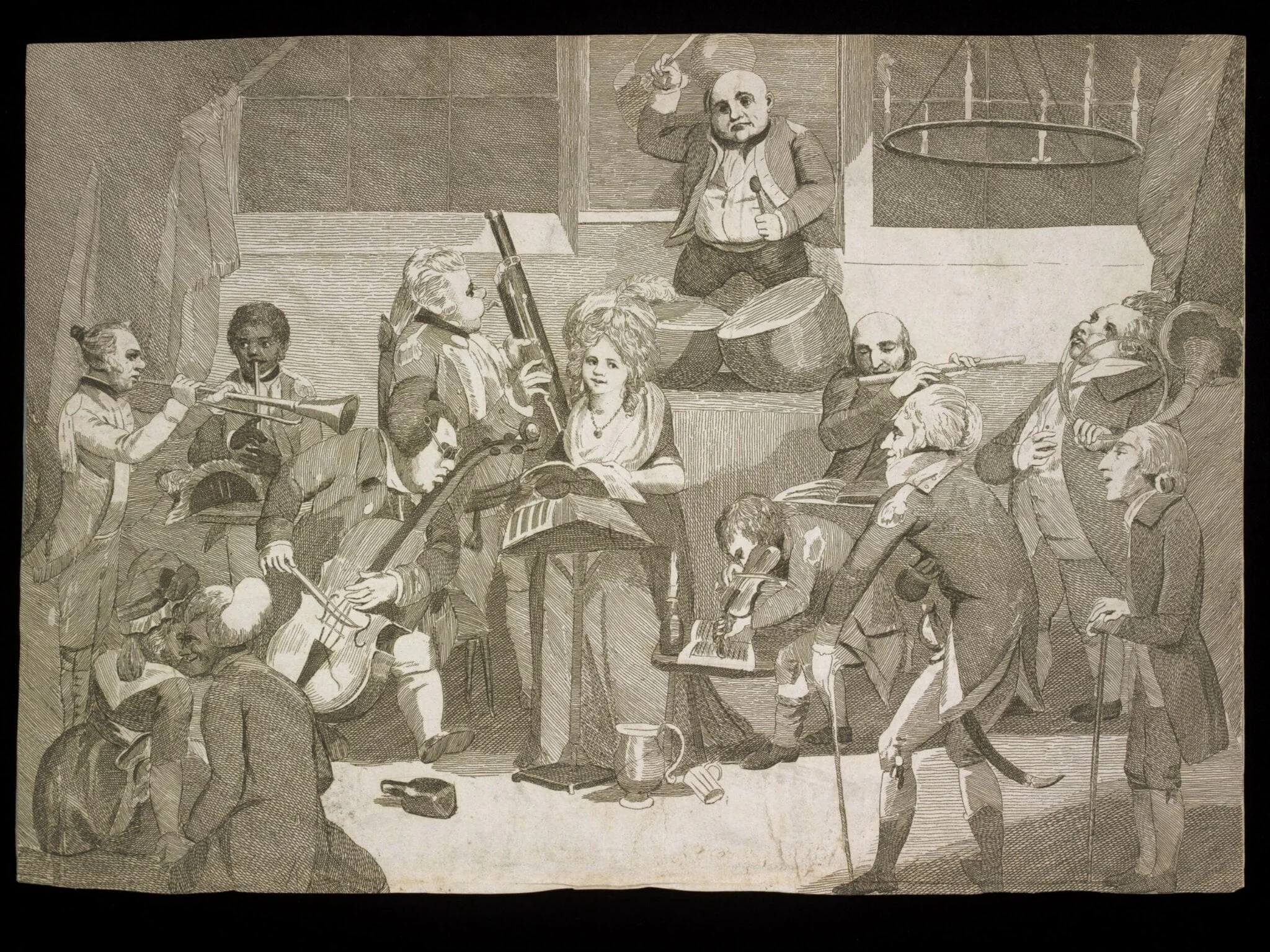 H Beard Print Collection, detail
