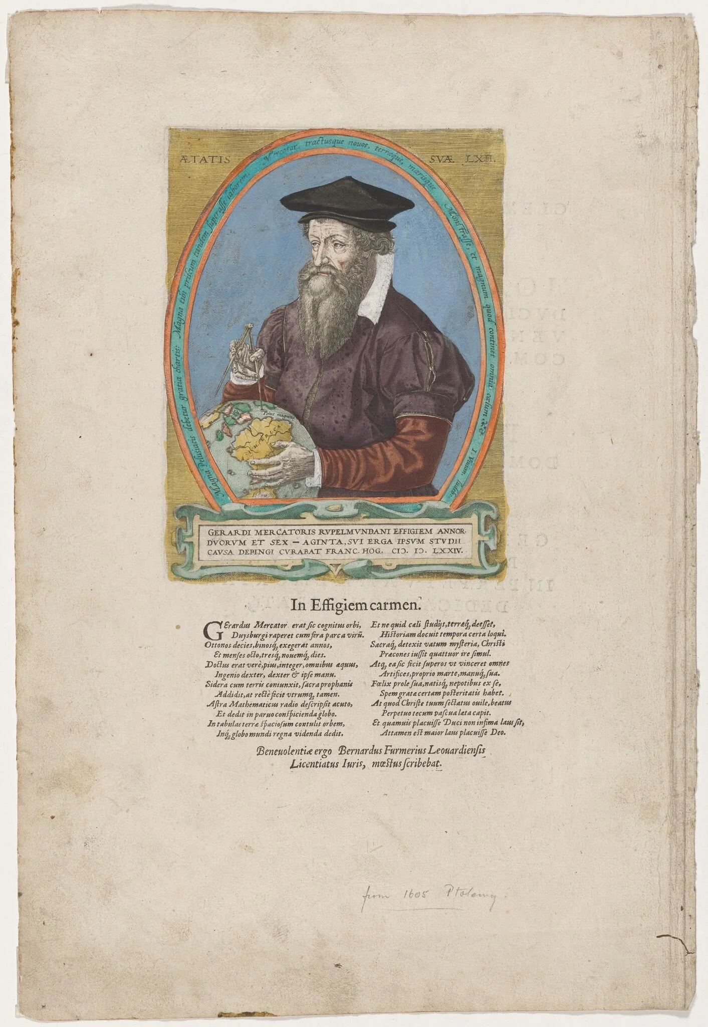 Gerard Mercator, detail