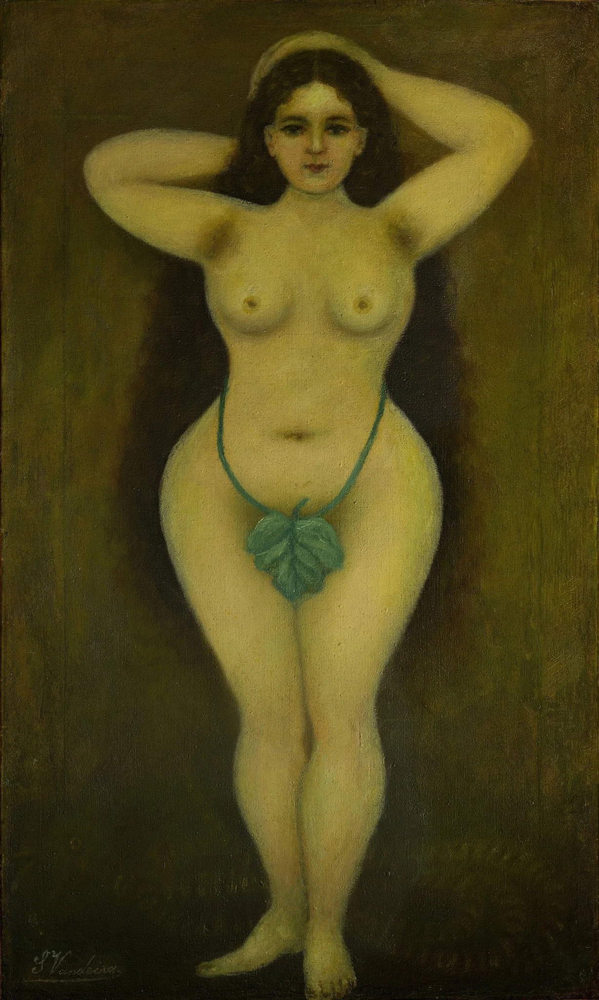 Eva in Paradise, detail