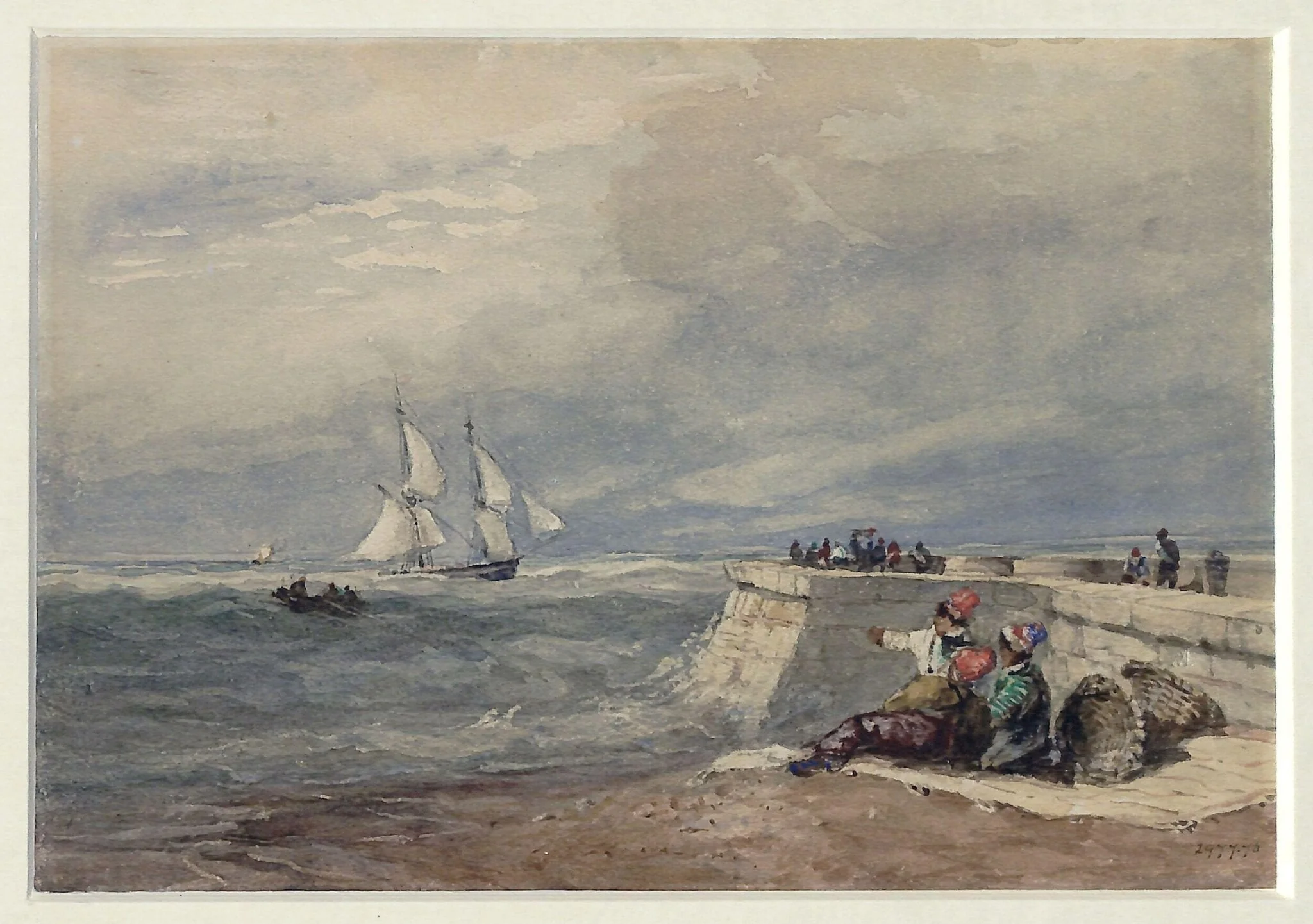 Dover Pier, detail