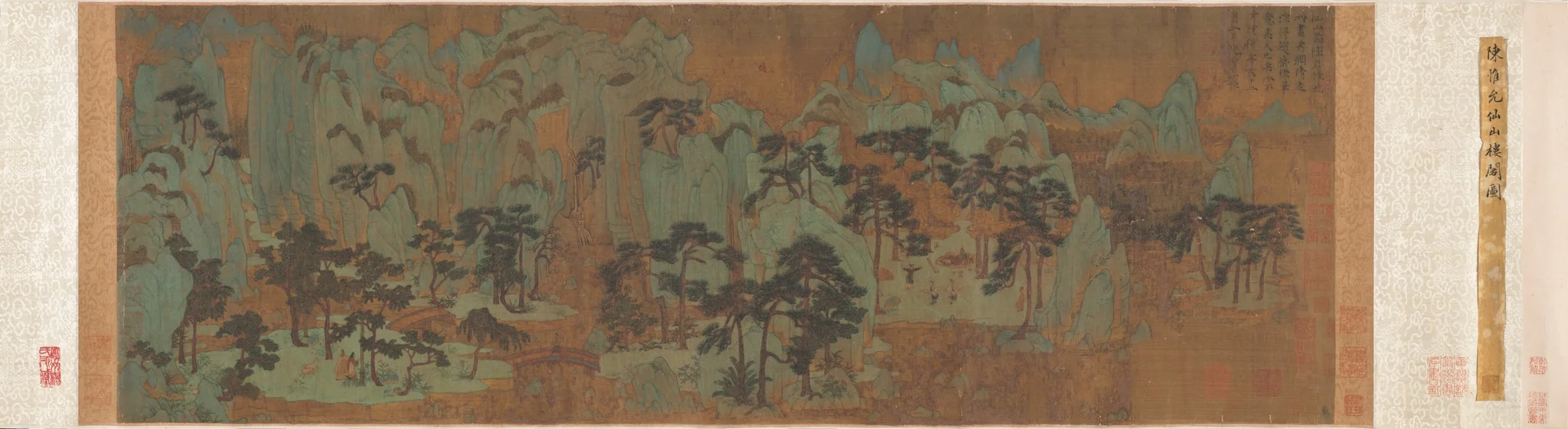 Mountains of the Immortals, detail