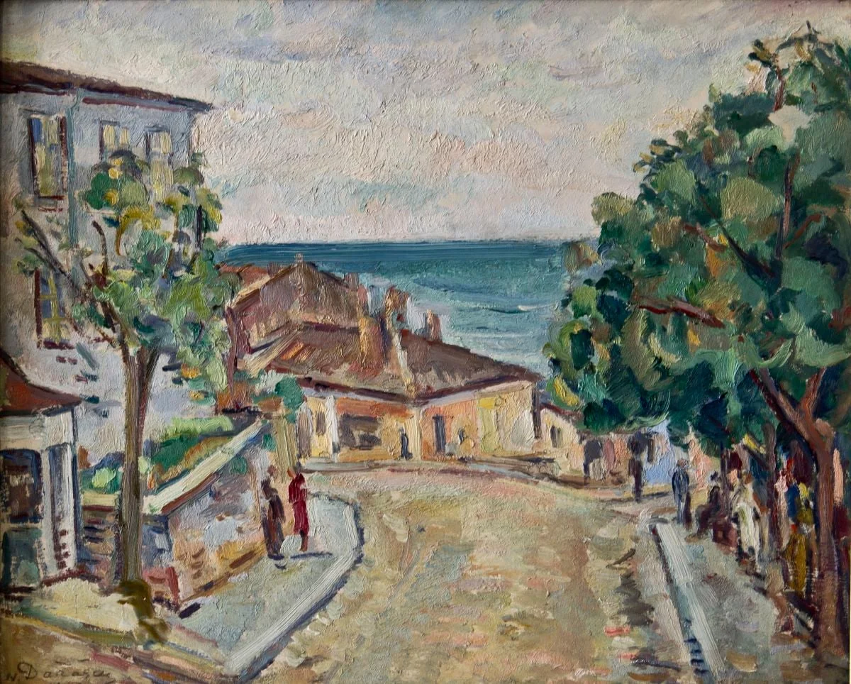 Stradă la Balcic, detail