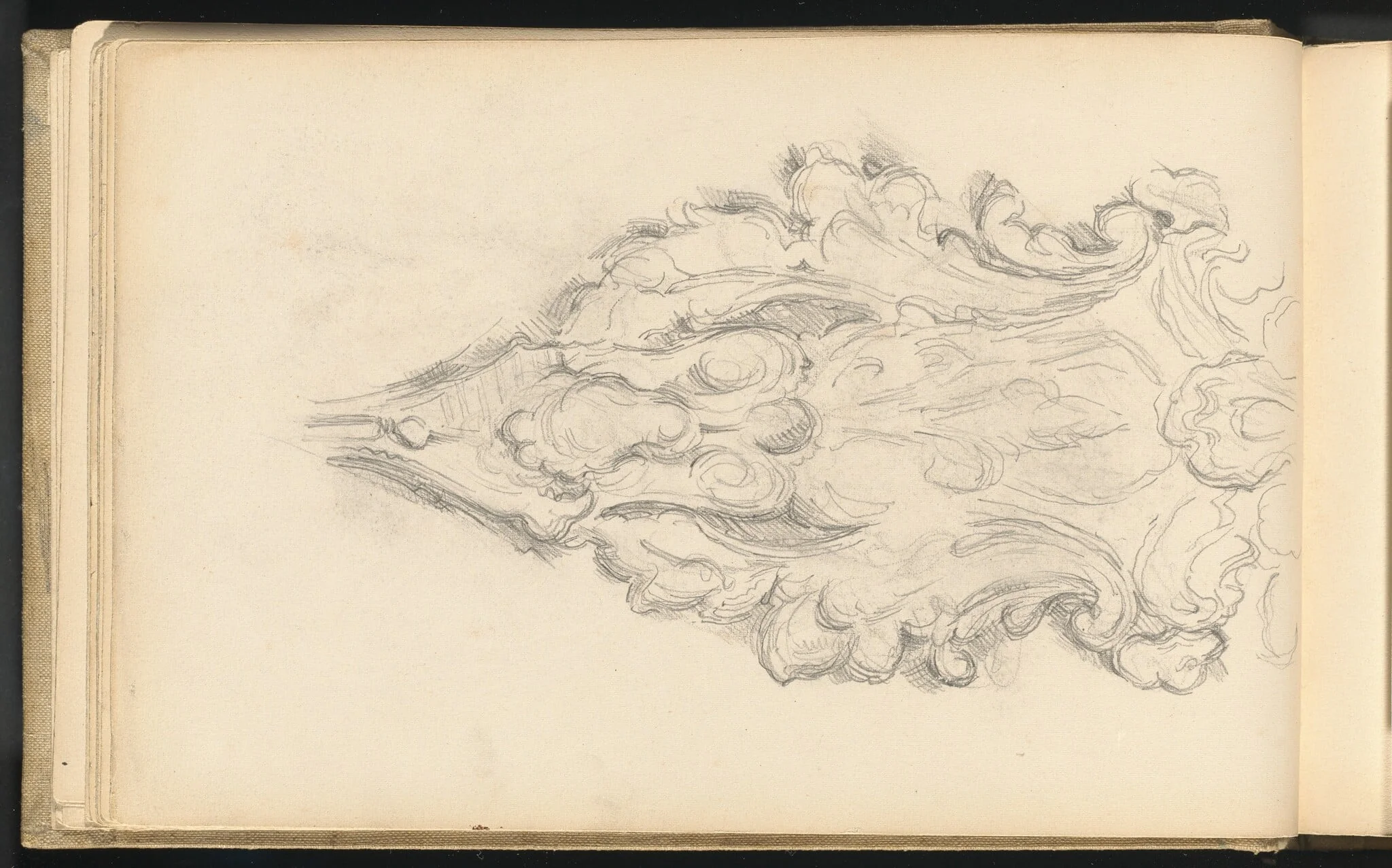 Study of a Decorative Ornament, detail