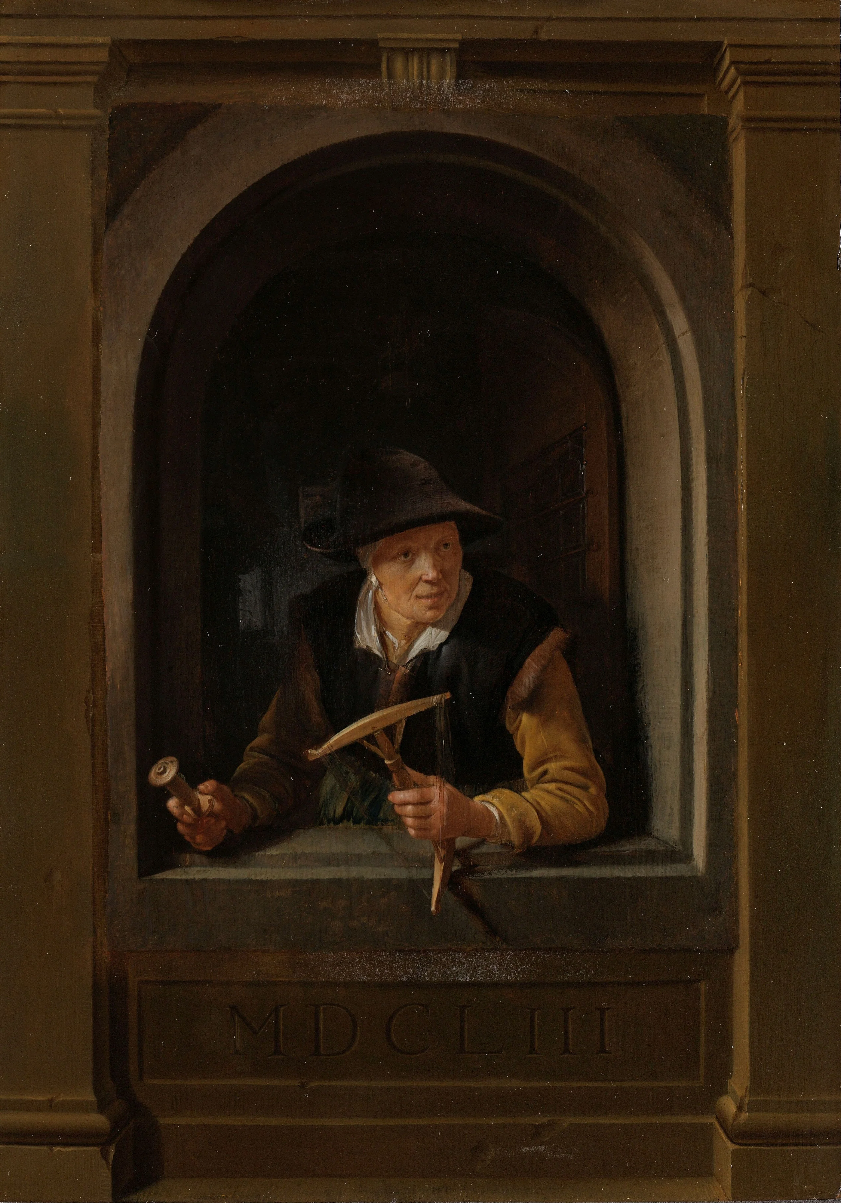 A Fisherman's Wife, detail