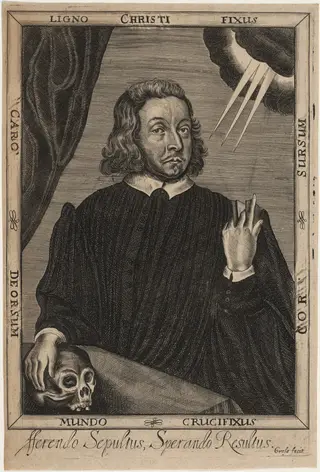 Benjamin Spenser (?), by Thomas Cross, ink, 1653
