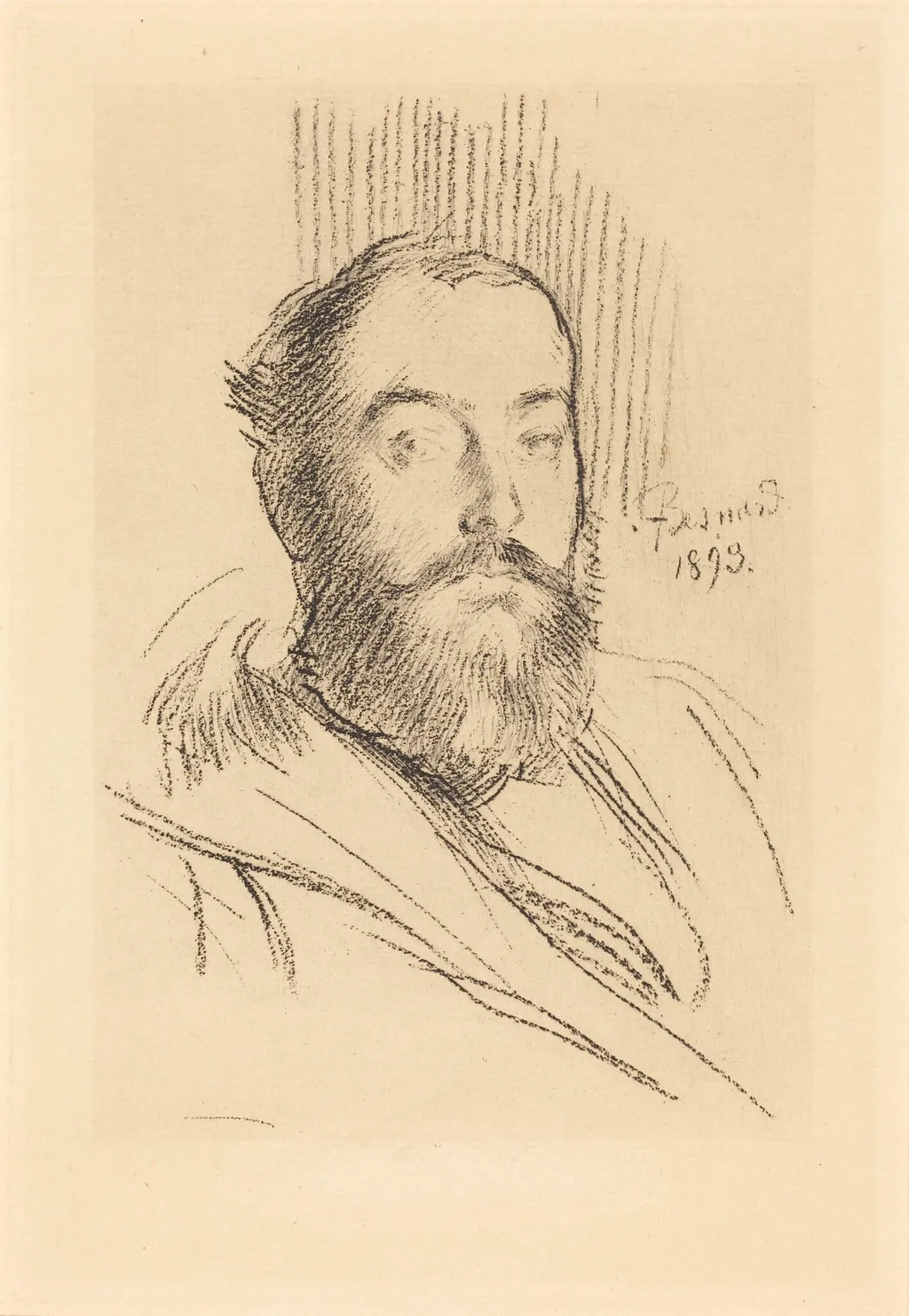 Self-Portrait, by Paul-Albert Besnard, 1893