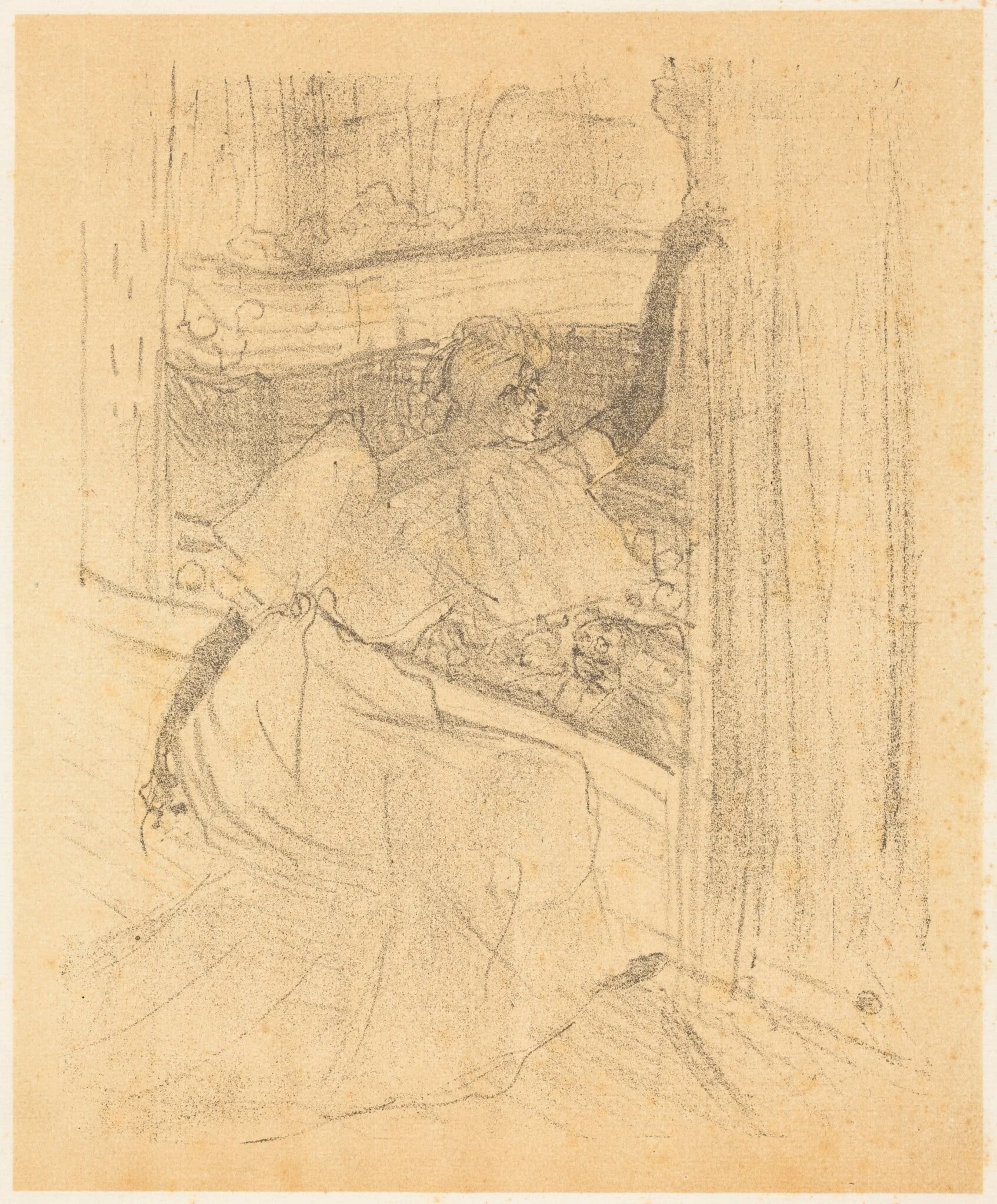 Bowing to the Audience (Saluant le public), detail