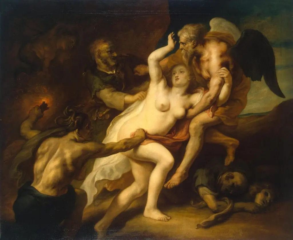 Time Reveals the Truth. The Allegory, by Theodoor van Thulden, oil, 1657
