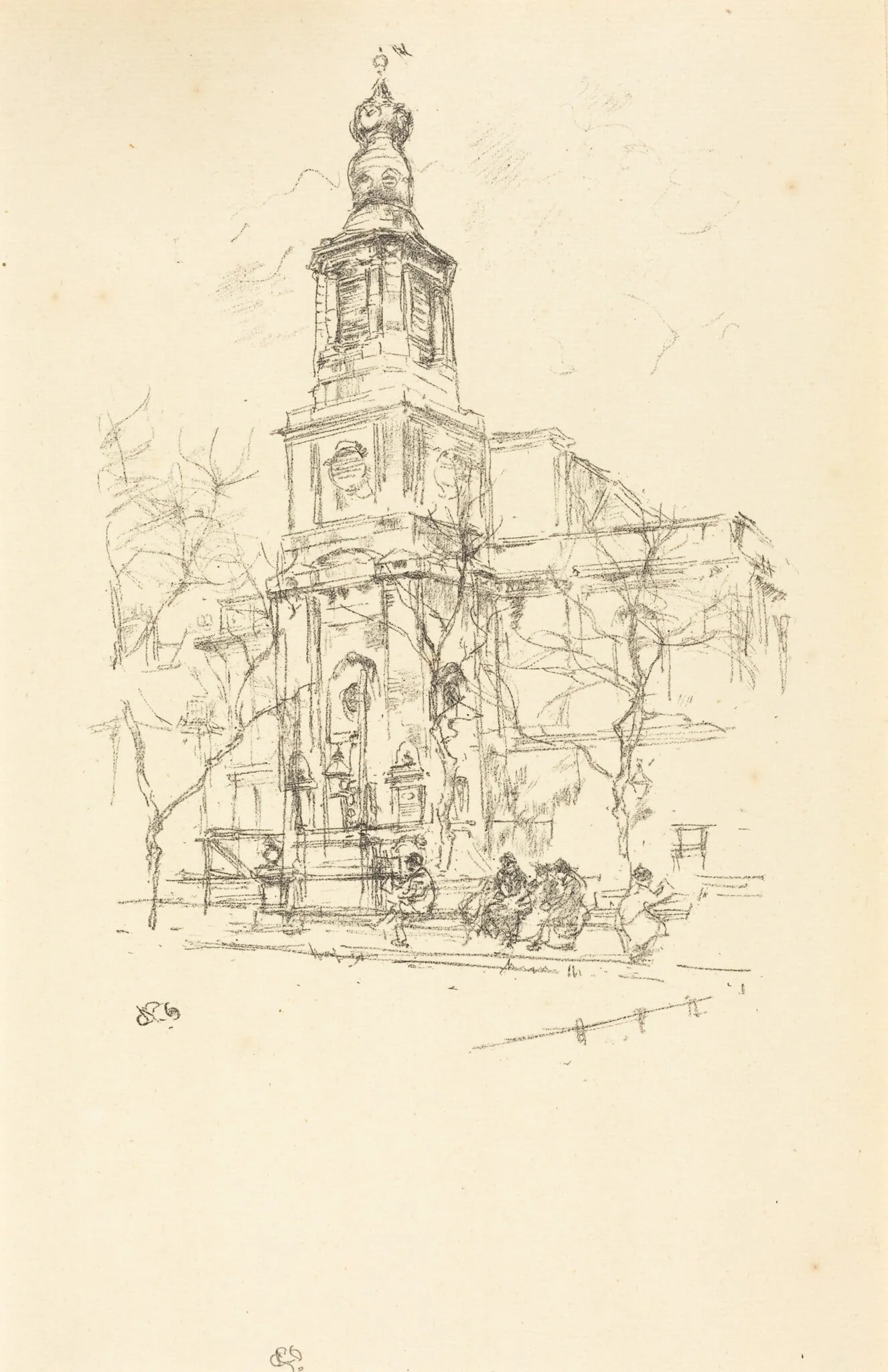 Saint Anne's, Soho, detail