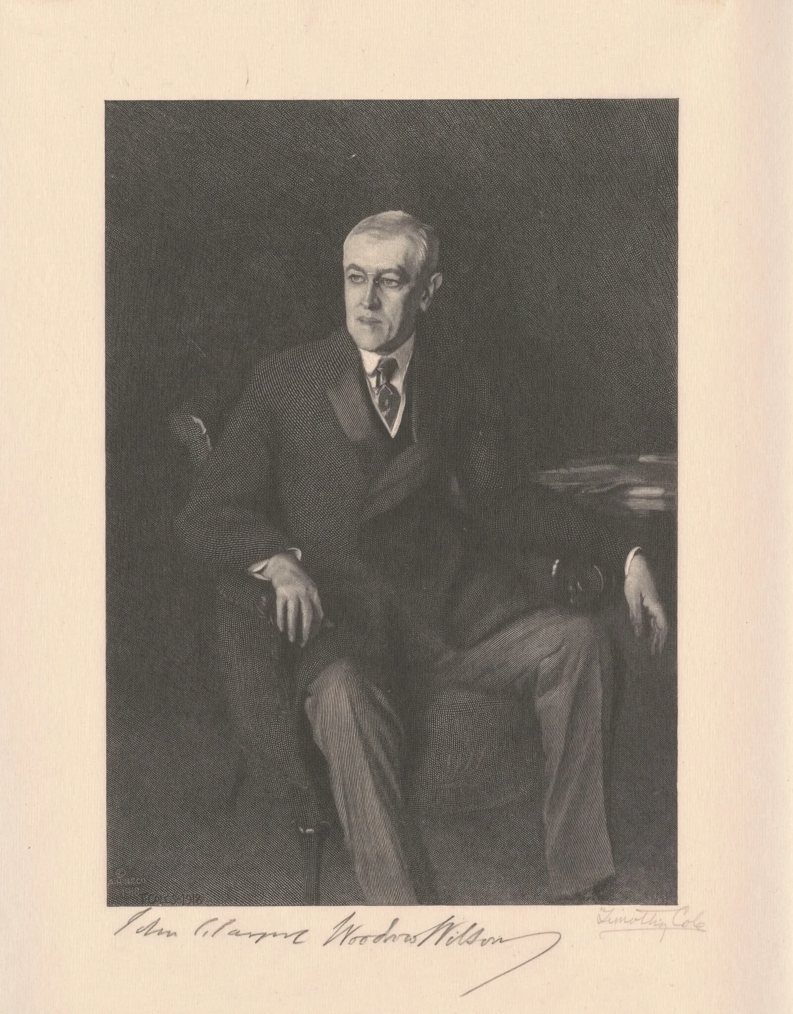 Woodrow Wilson, detail