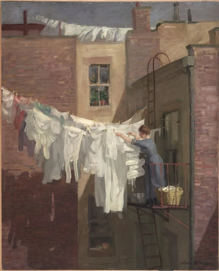 A Woman's Work, detail