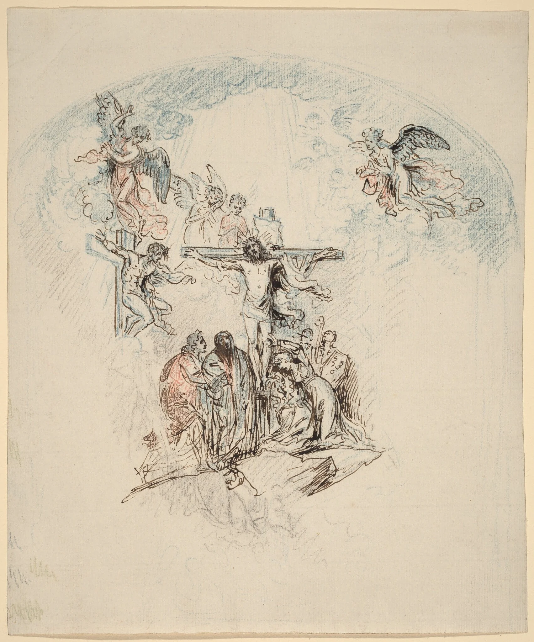 The Crucifixion, detail
