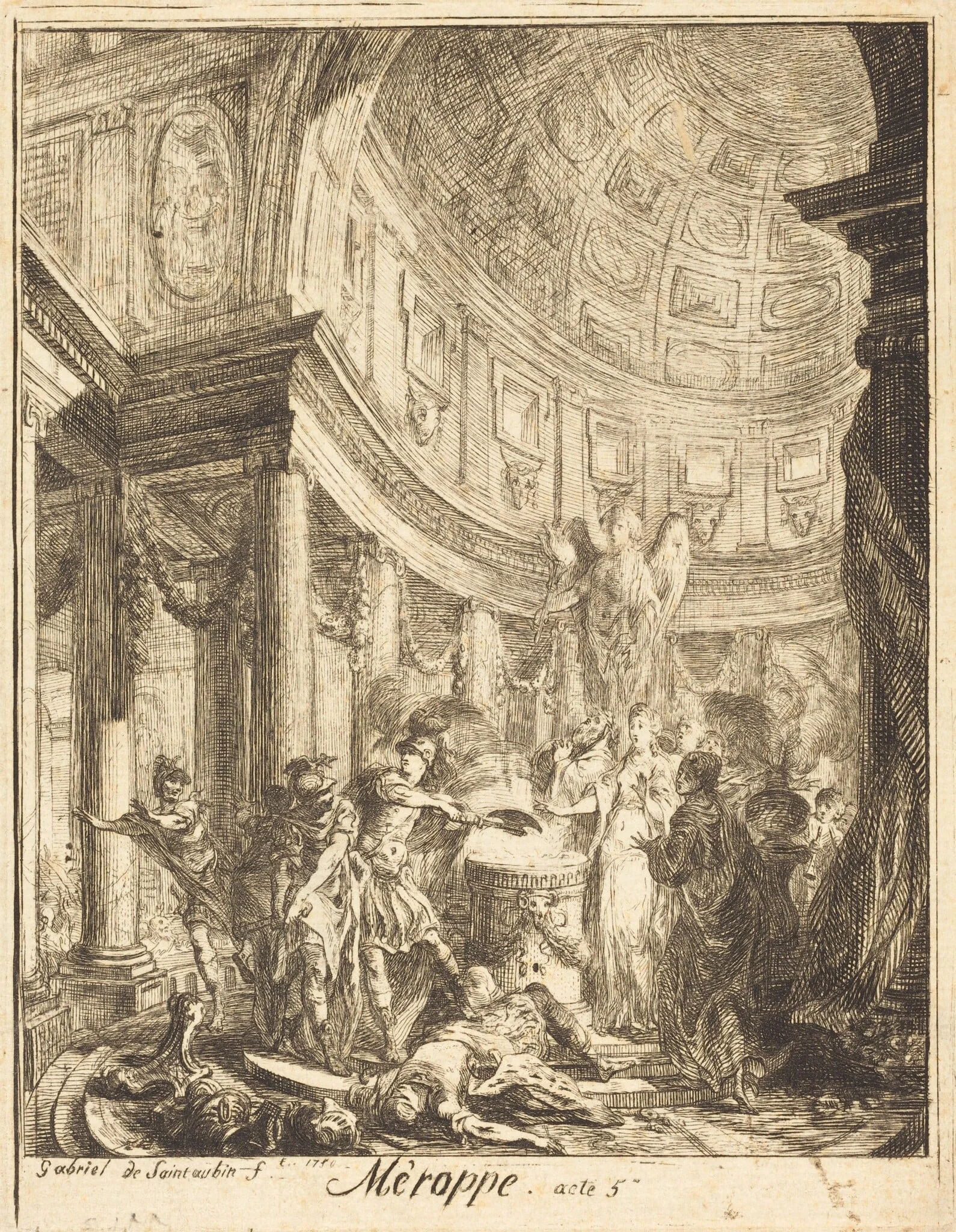 Merope, detail