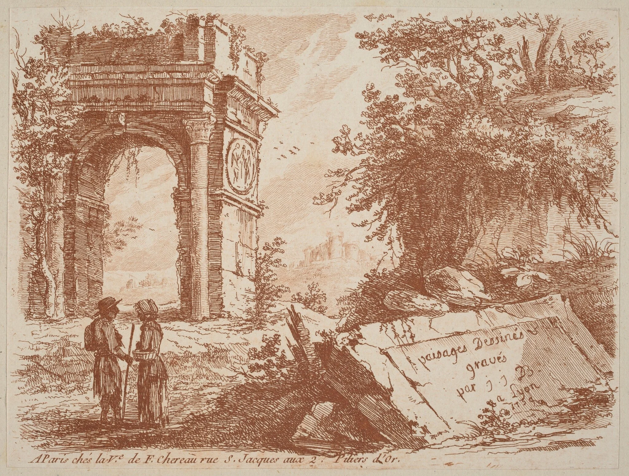 The Triumphal Arch, detail