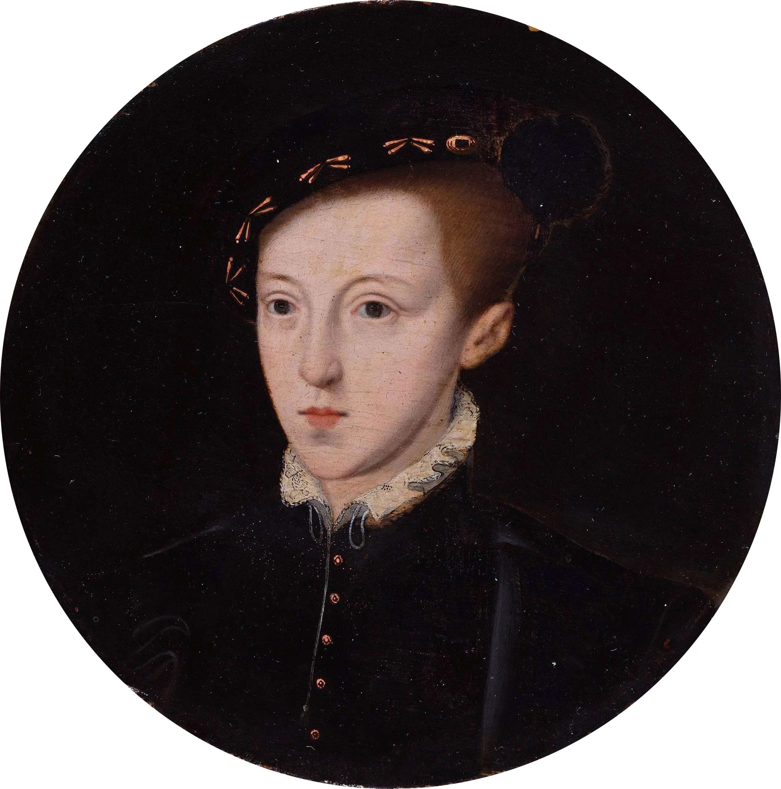Portrait of Edward VI (1537-1553), King of England, detail