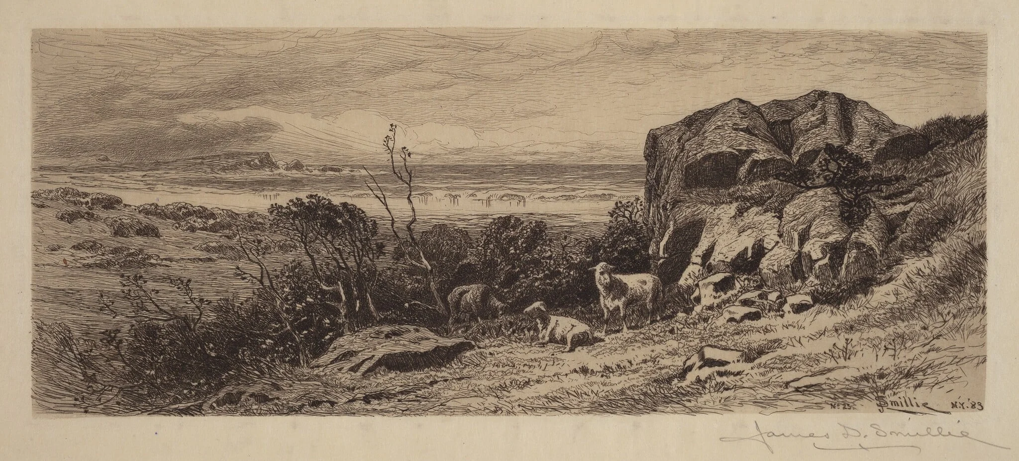 A Bit on Marblehead Neck, detail