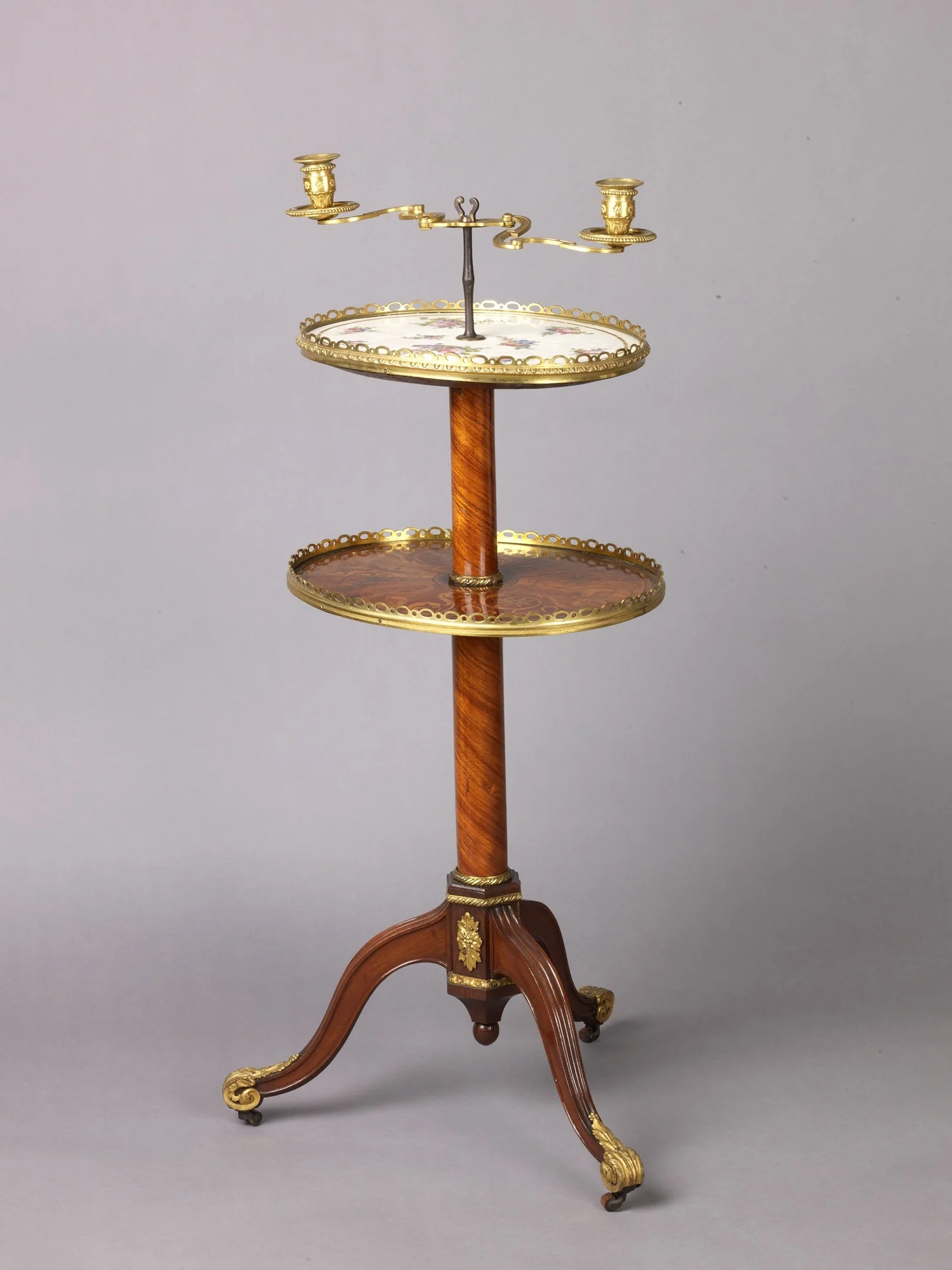 Candlestand and holder (guéridon), detail