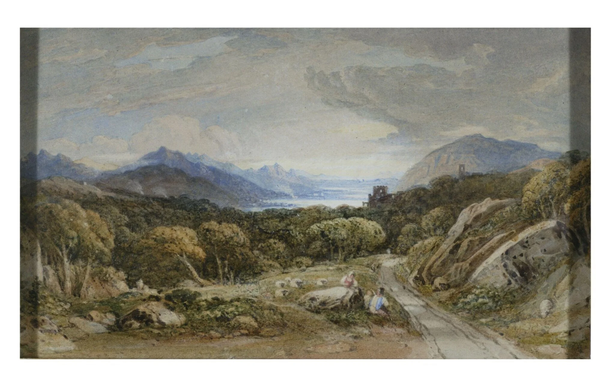 Mountain Landscape, detail