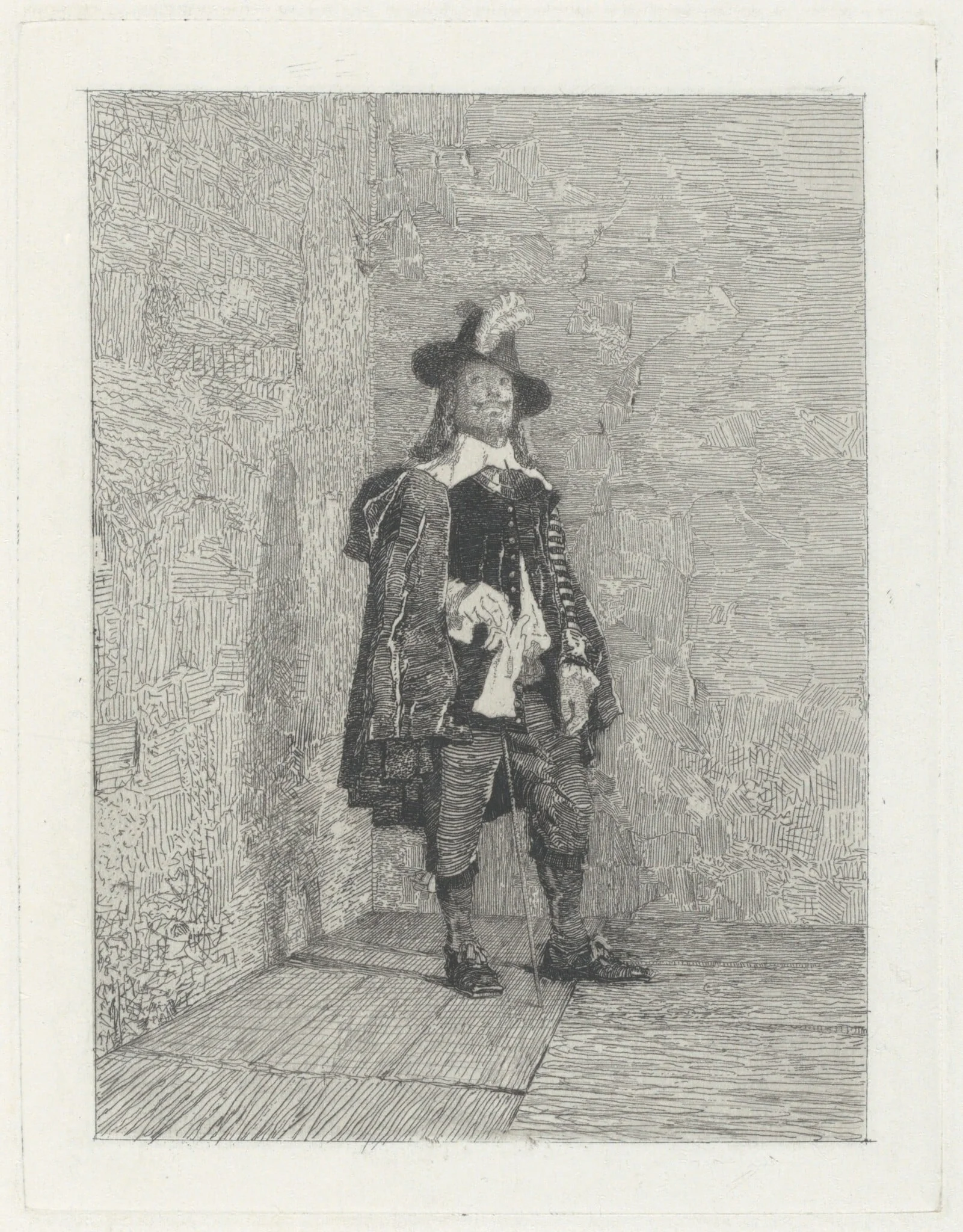 Vedetta [Il gentiluomo] (The Lookout [The Gentleman]), detail
