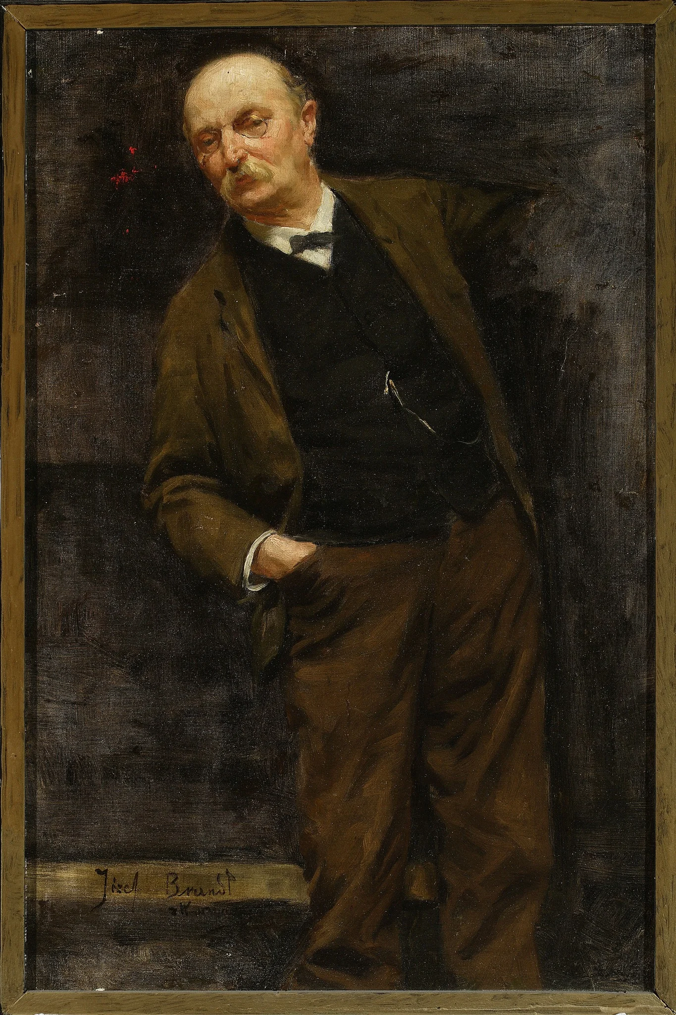 Portrait of Artur Potocki [?], detail