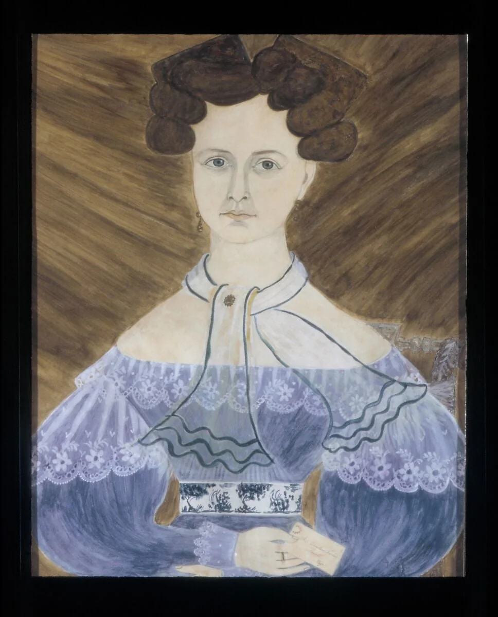 Miss Emeline Parker of Lowell, Massachusetts, detail