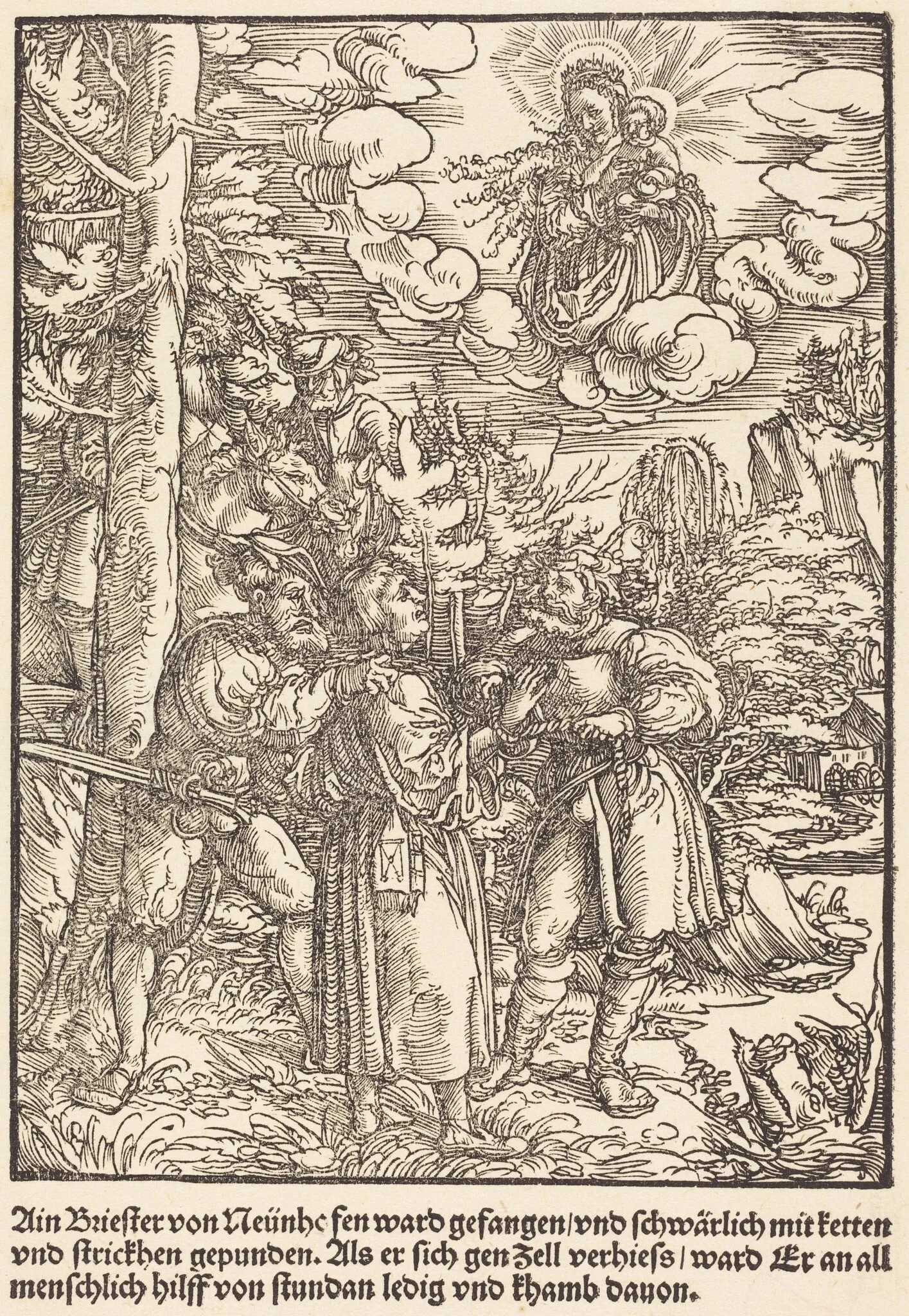 Ain Briester von Neunhe ..., detail