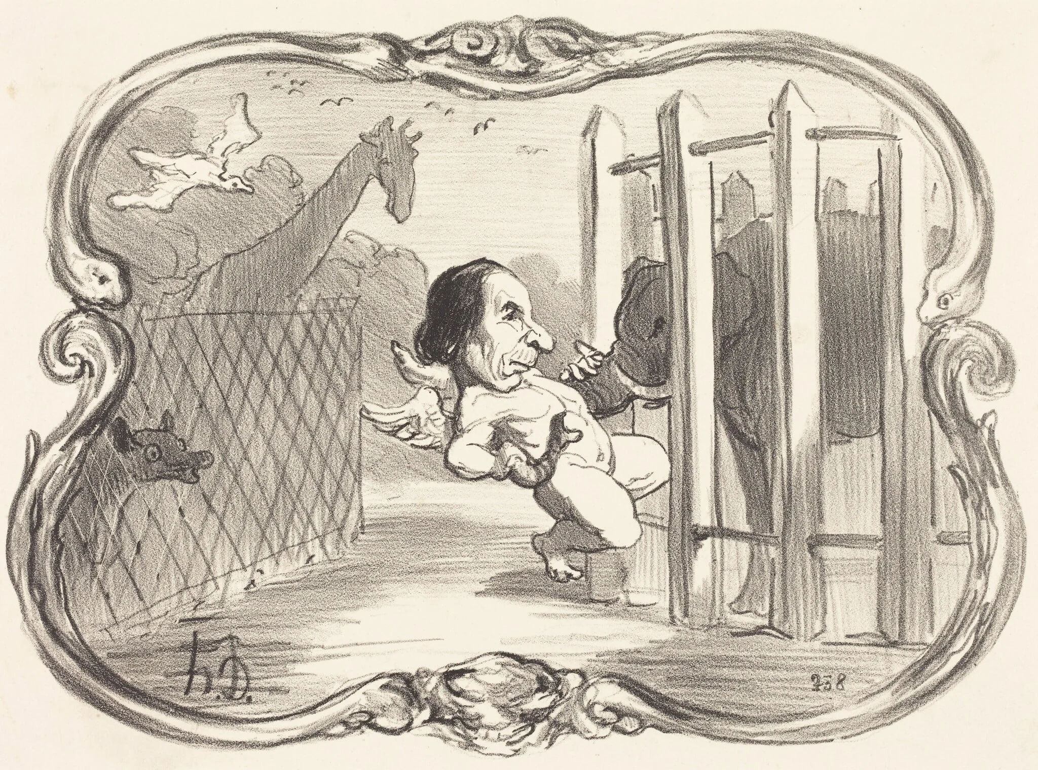 Les Malheurs du chimiste Dumas, detail