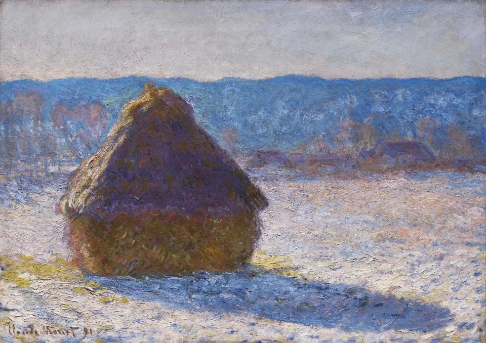 Grainstack (Snow Effect), detail