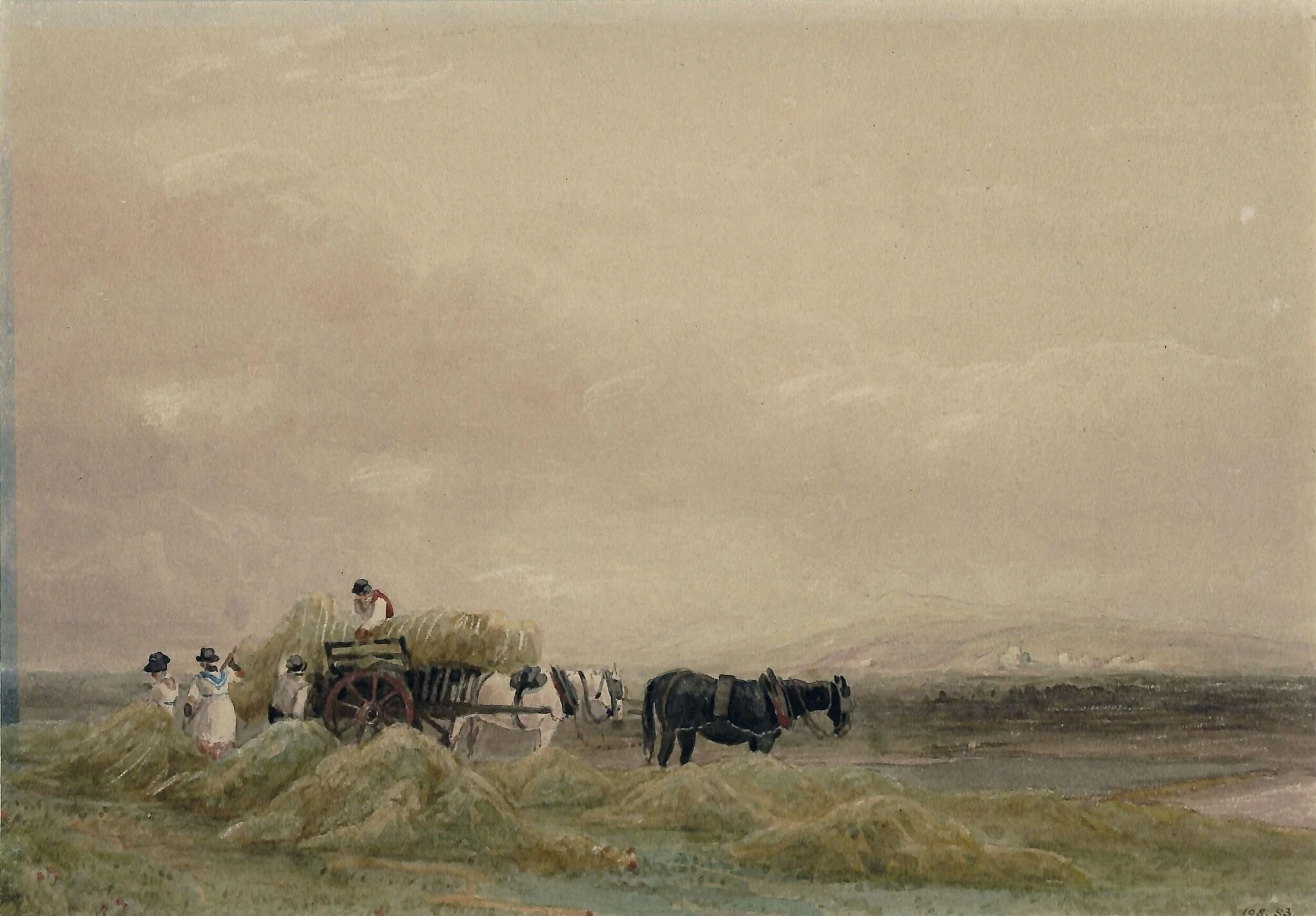 Hay Field, detail