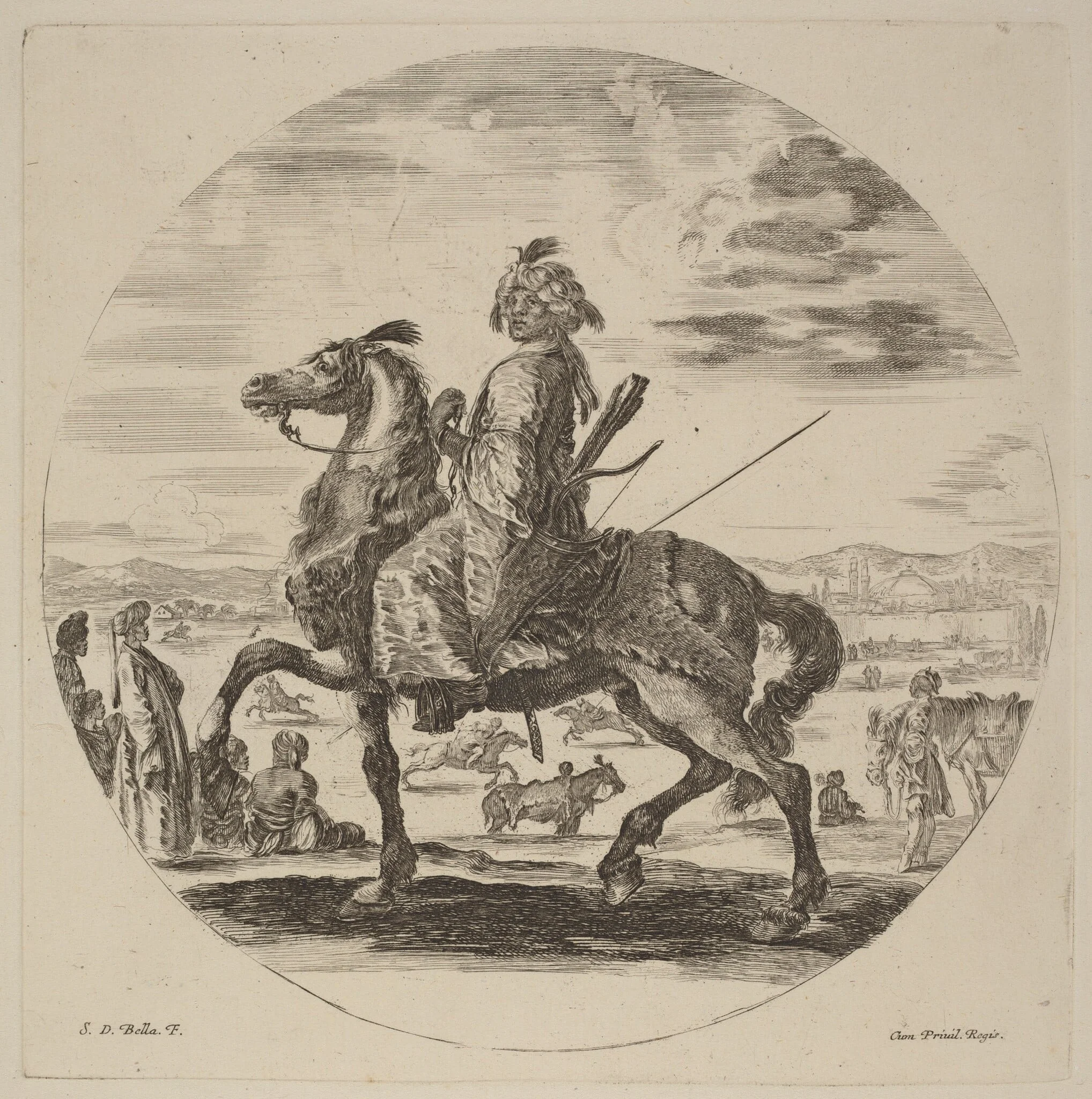 Moorish Cavalier, detail