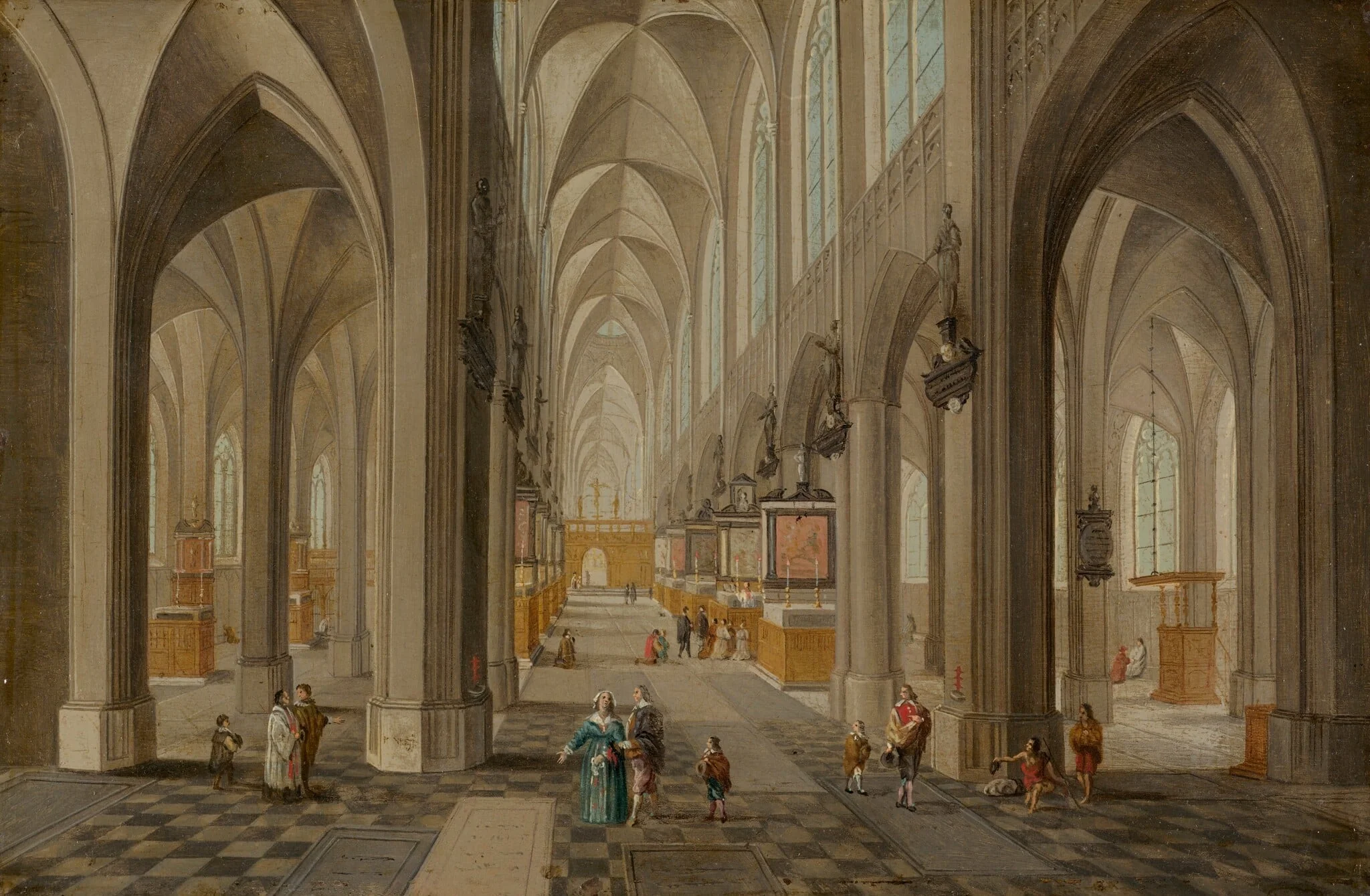 Antwerp Cathedral, detail