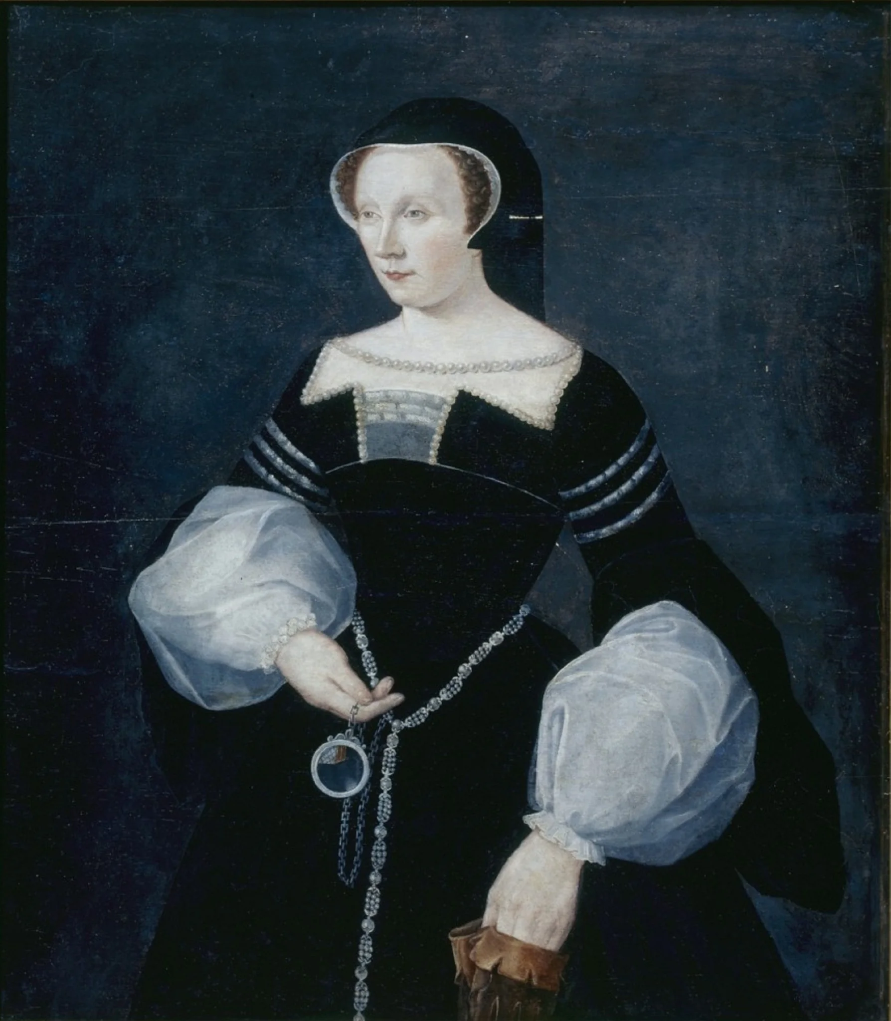 Diane de Poitiers, Lady of Brézé and Duchess of Valentinois, detail