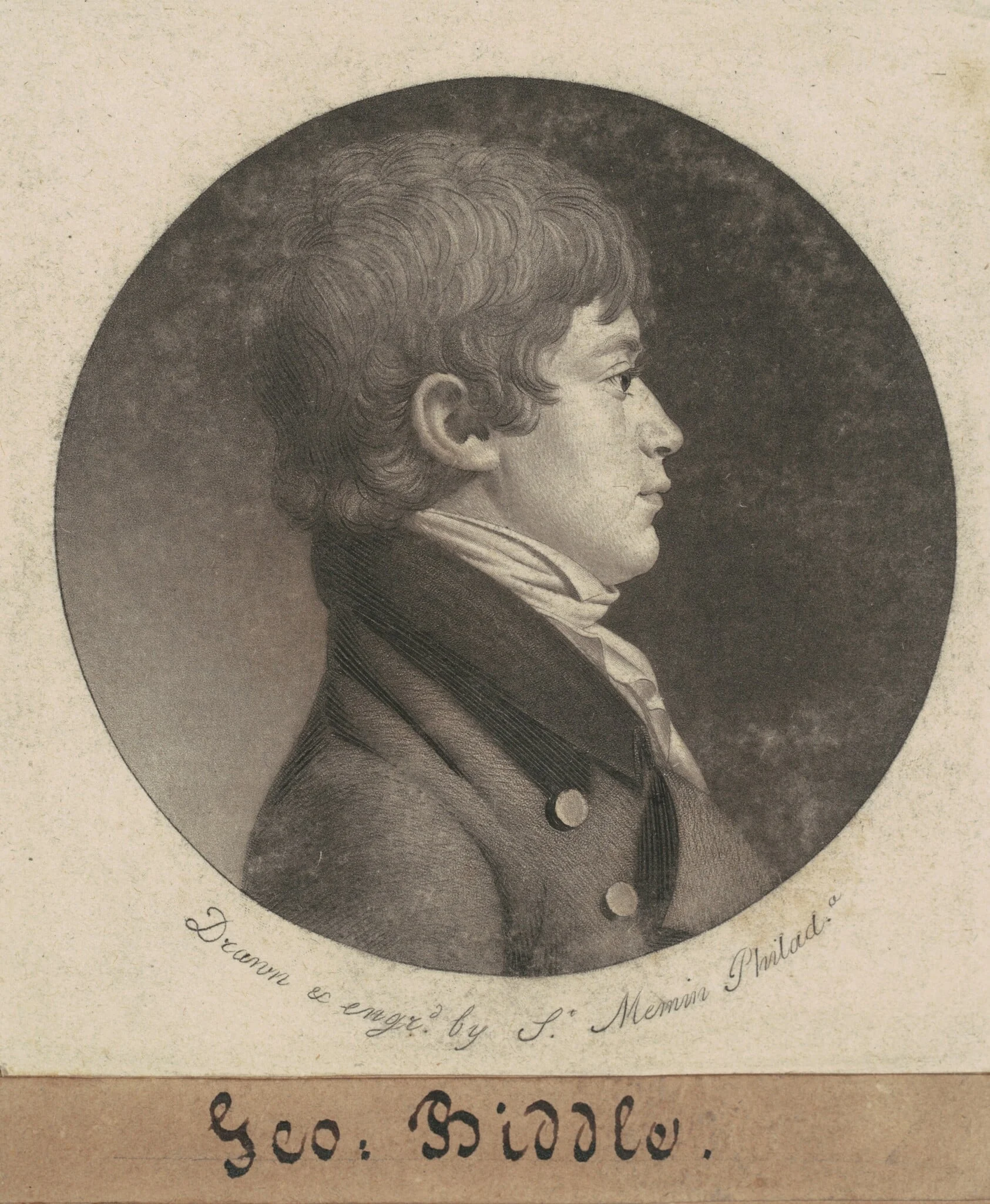George Washington Biddle, detail